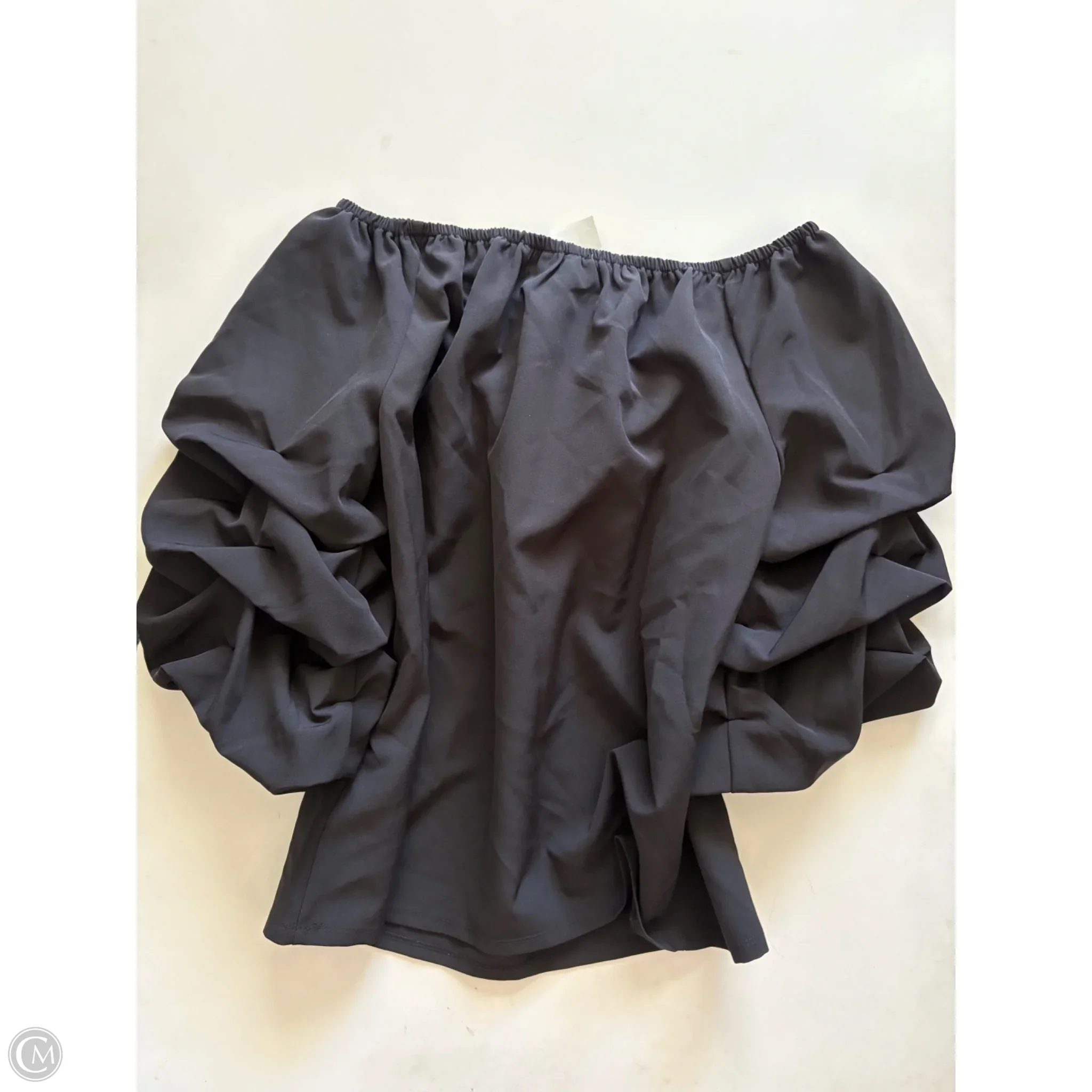 Top Short Sleeve By Cece In Black, Size: M - Image 2