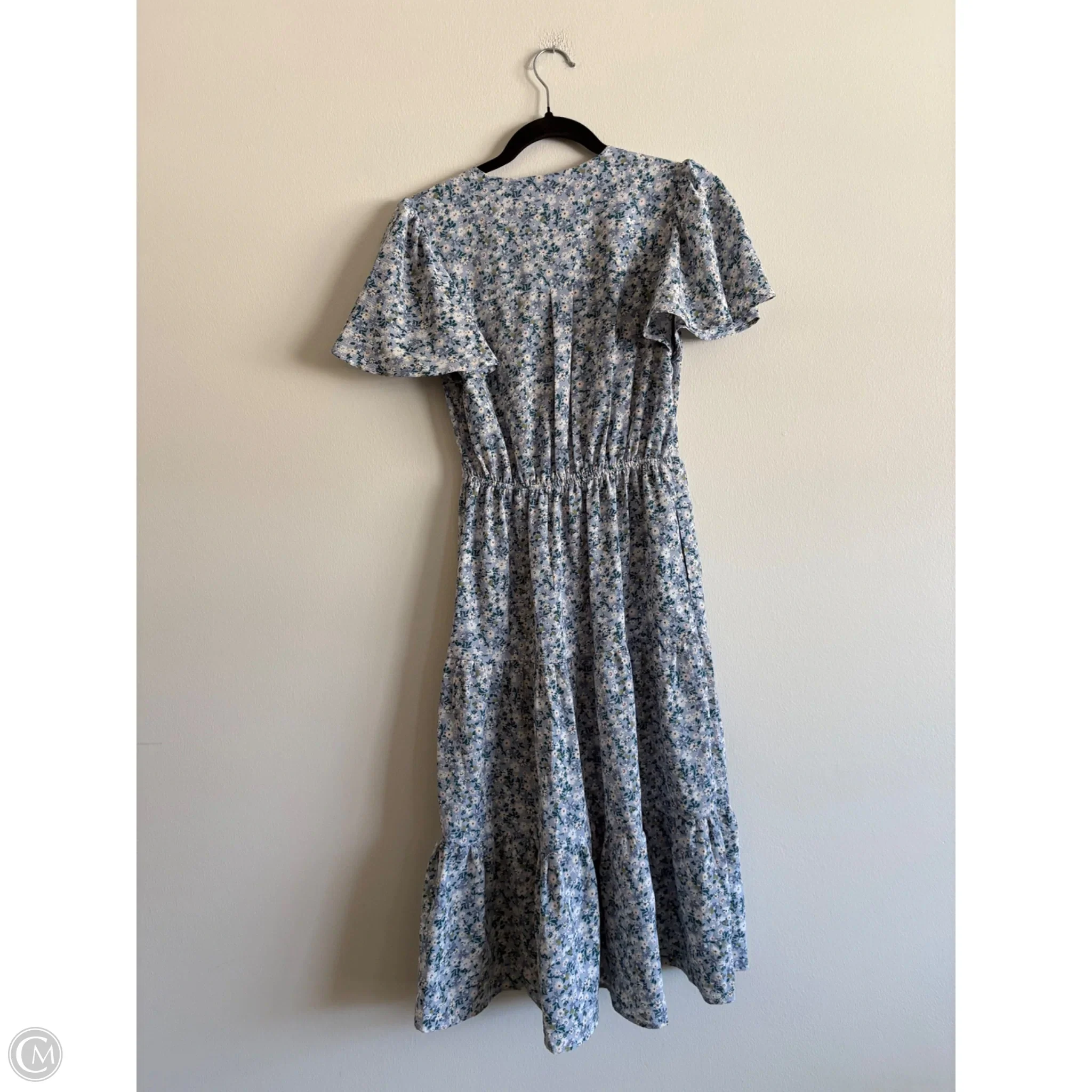 Dress Casual Midi By Monteau In Floral Print, Size: Xs - Image 2