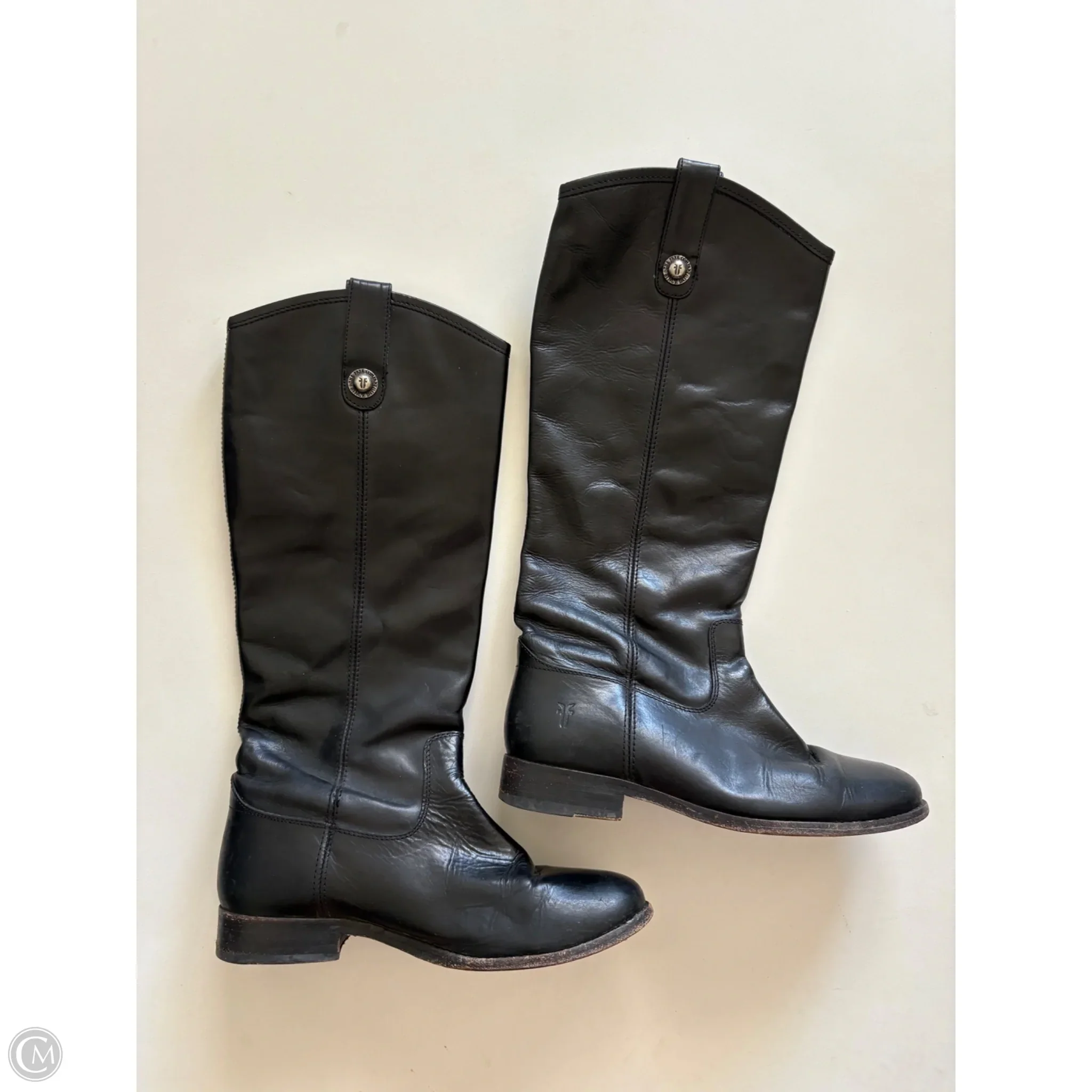 Boots Designer By Frye In Black, Size: 6 - Image 2