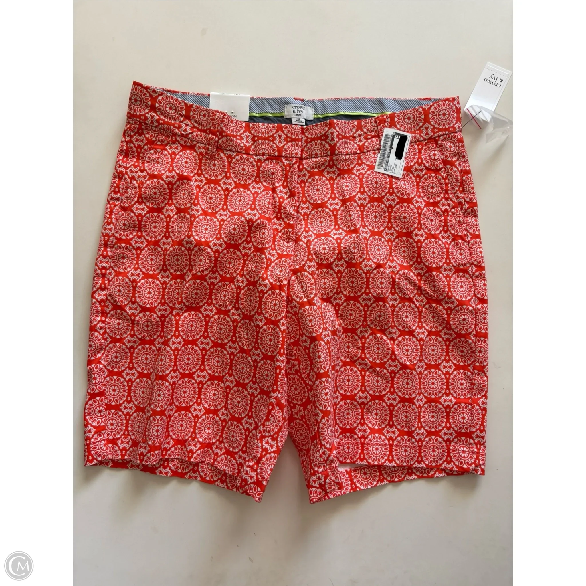 Shorts By Crown And Ivy In Orange, Size: 10p - Image 1