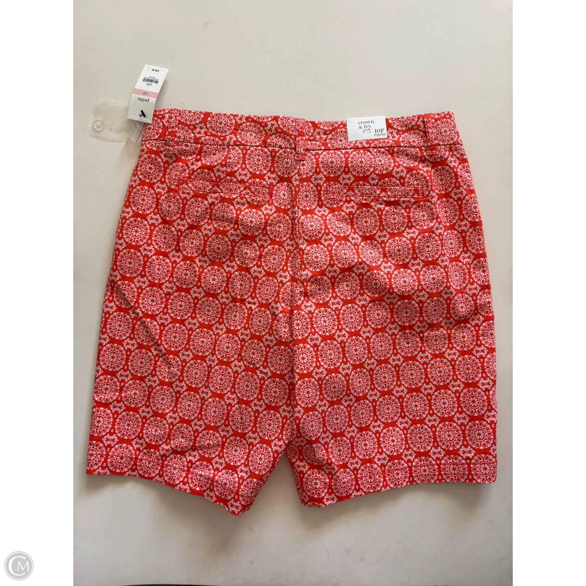 Shorts By Crown And Ivy In Orange, Size: 10p - Image 2