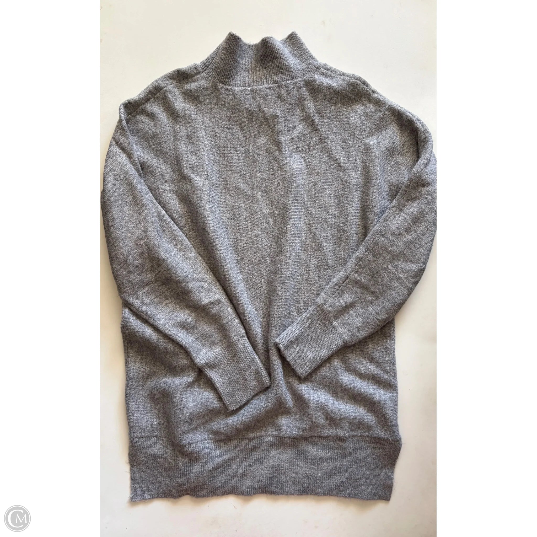 Sweater By Magaschoni In Grey, Size: L - Image 2