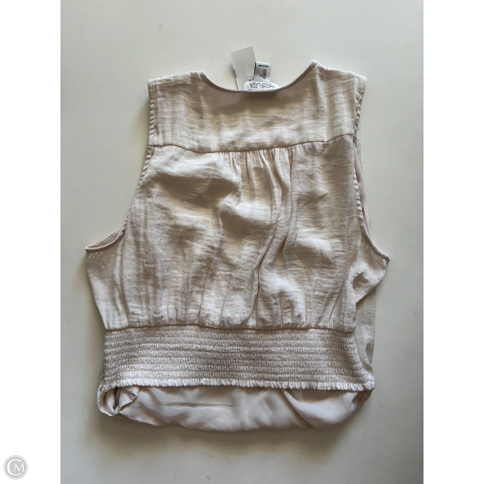 Blouse Sleeveless By Rachel Zoe In Cream, Size: L - Image 2