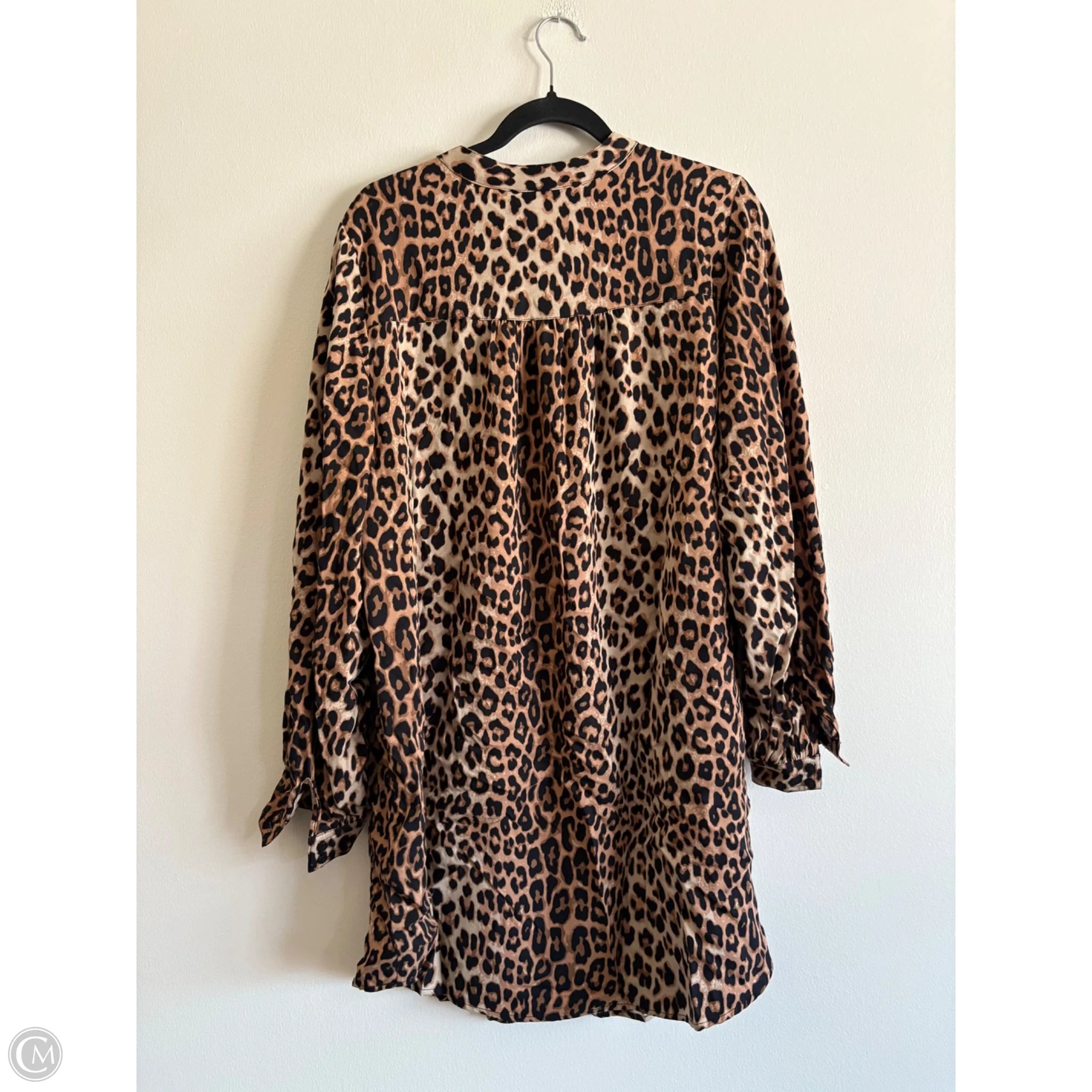 Dress Casual Midi By H&m In Animal Print, Size: M - Image 2