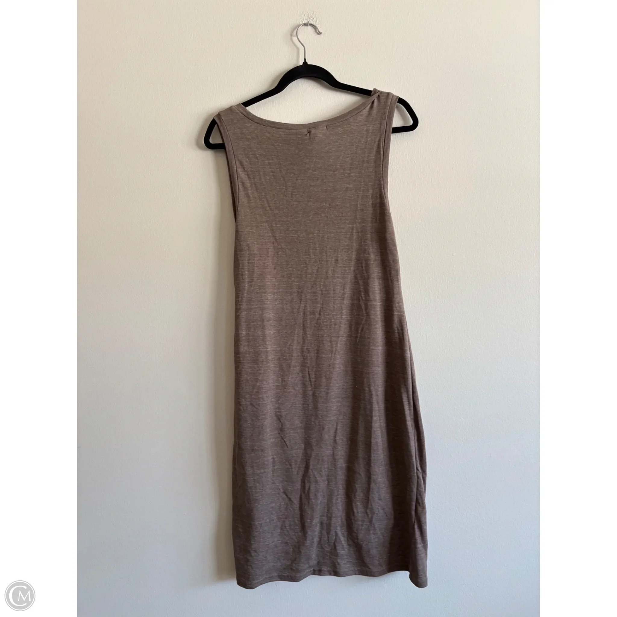 Dress Casual Midi By Leith In Brown, Size: L - Image 2