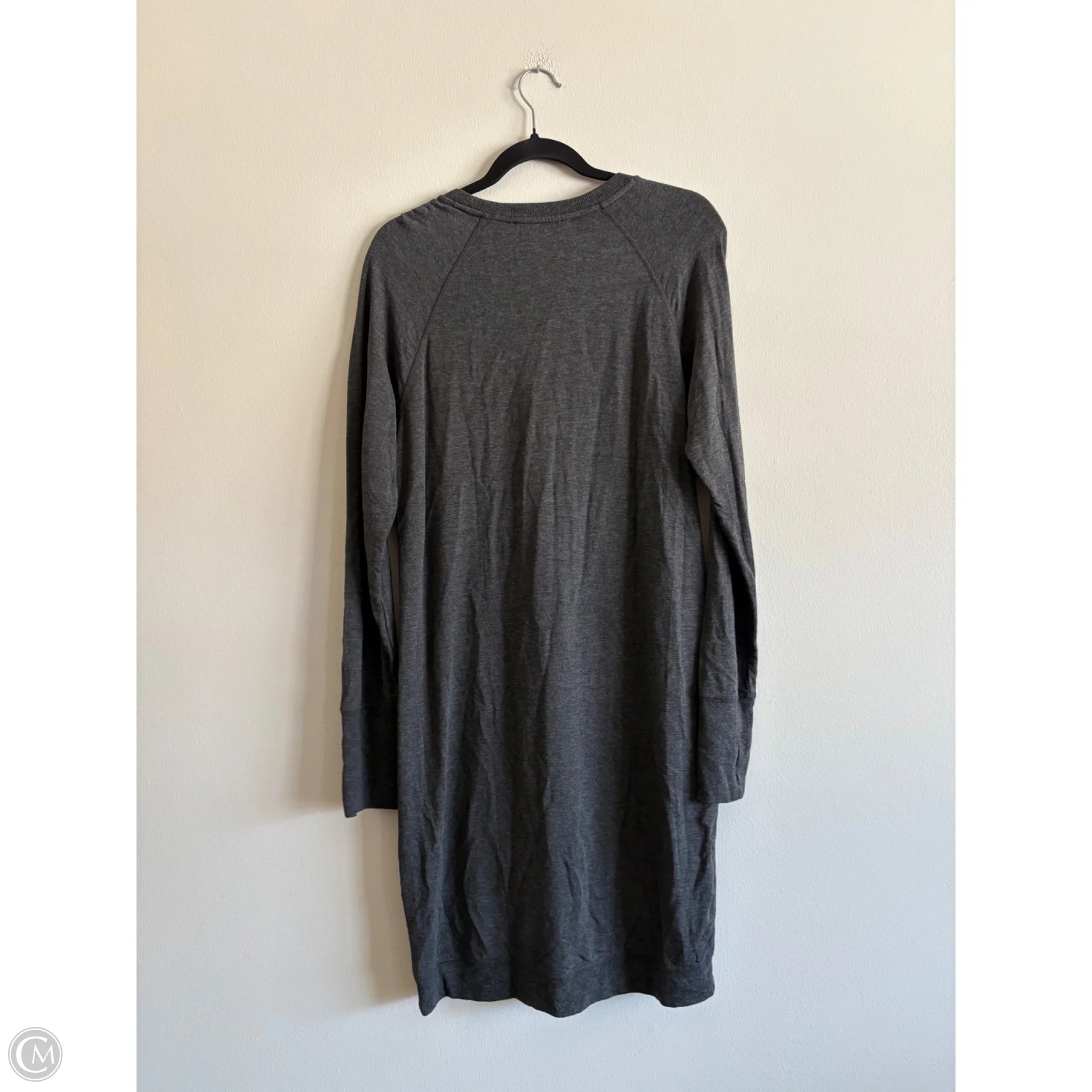 Dress Casual Midi By Workshop In Grey, Size: M - Image 2