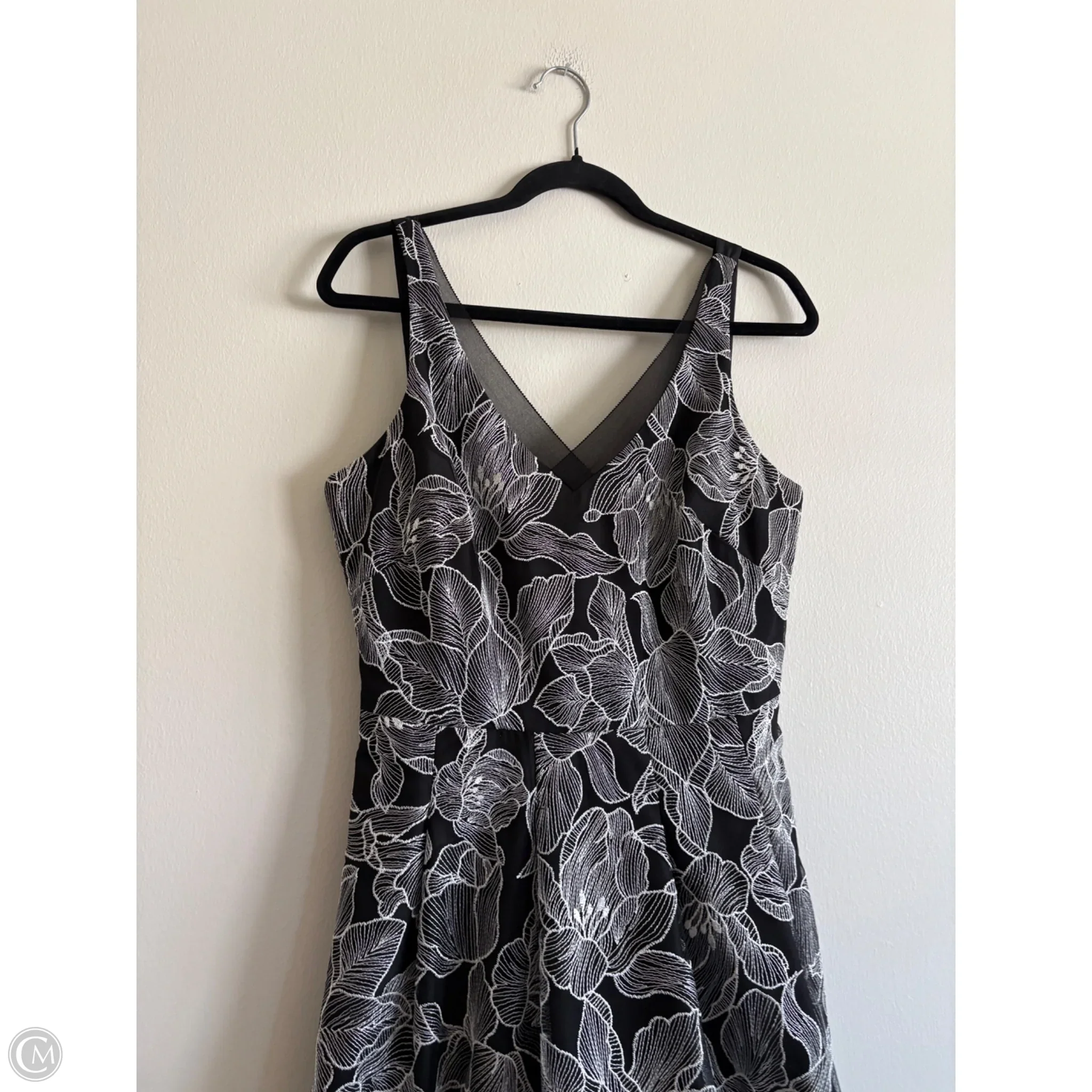 Dress Party Midi By White House Black Market In Black, Size: 8 - Image 3