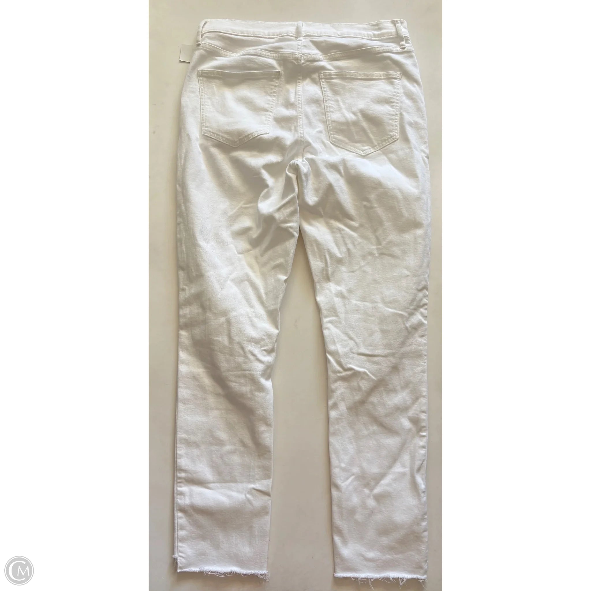 Jeans Straight By Gap In White, Size: 14l - Image 2