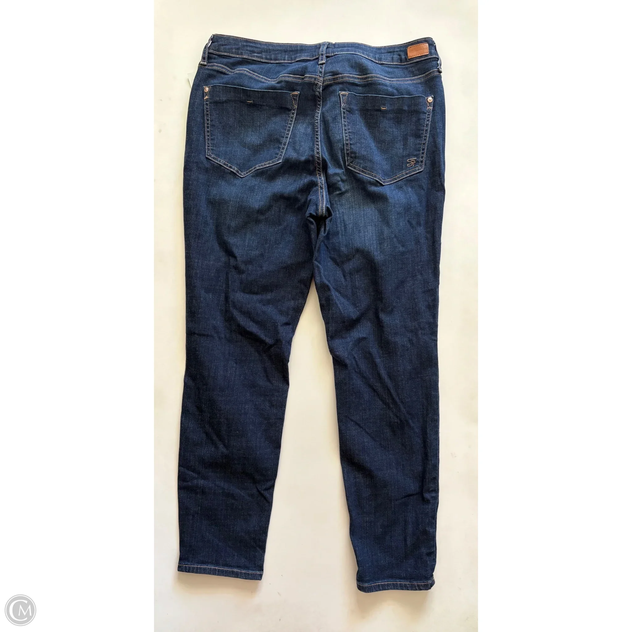 Jeans Straight By Seven 7 In Blue, Size: 12 - Image 2