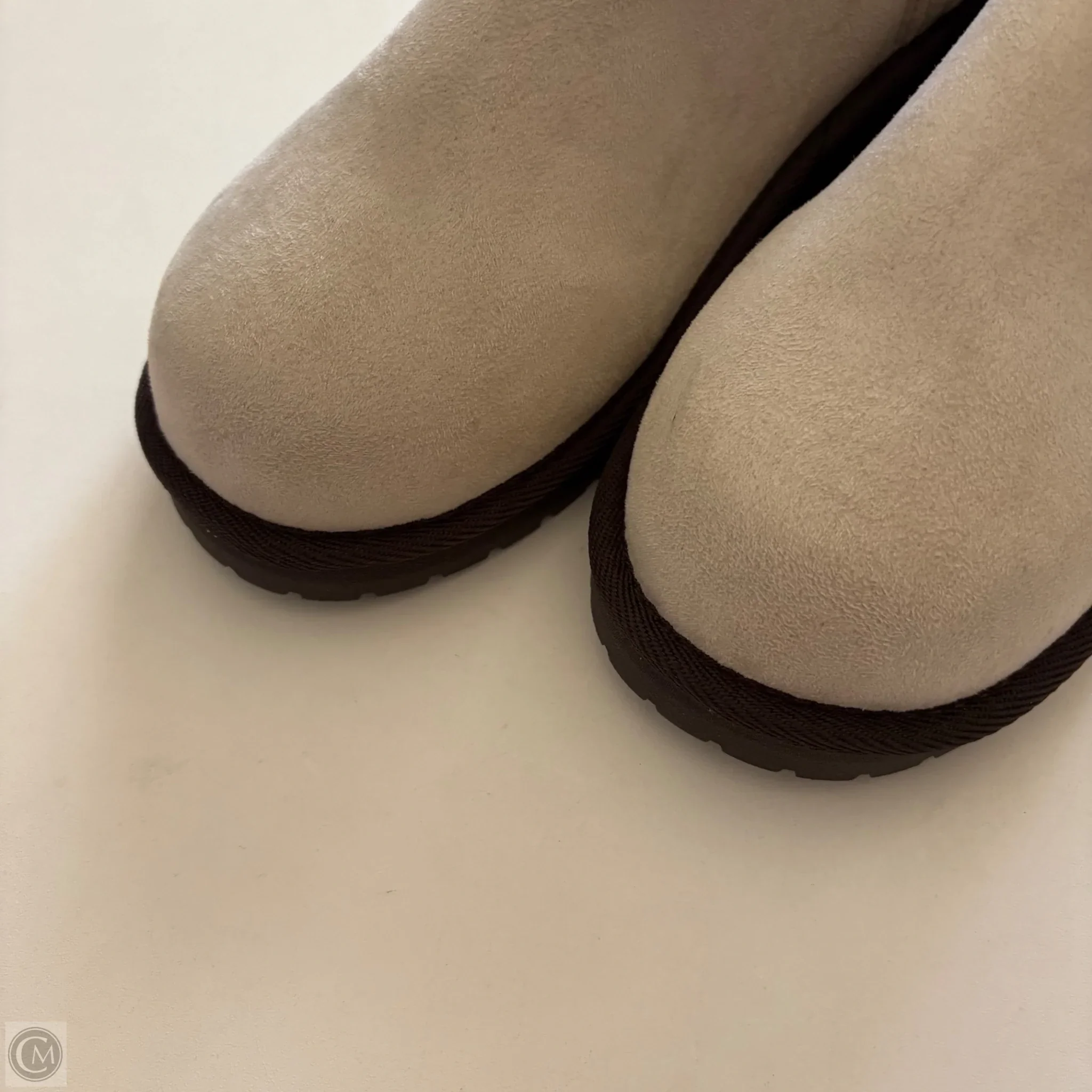 Boots Ankle Flats By Muk Luks In Cream, Size: 10 - Image 3