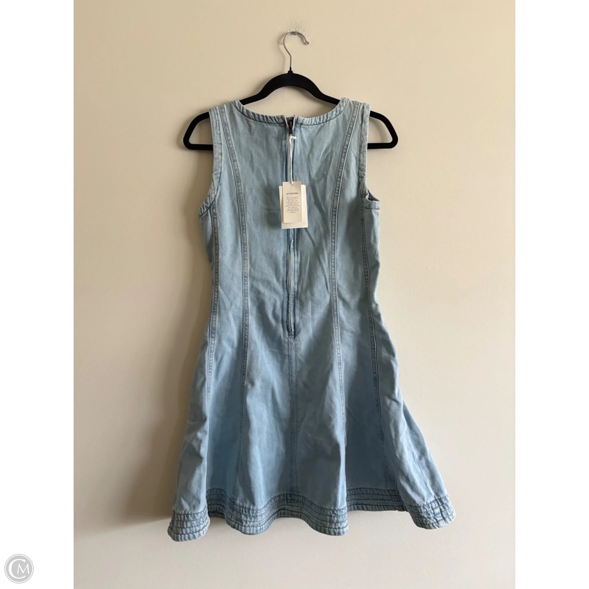 Dress Casual Midi By Free Assembly In Blue, Size: S - Image 2