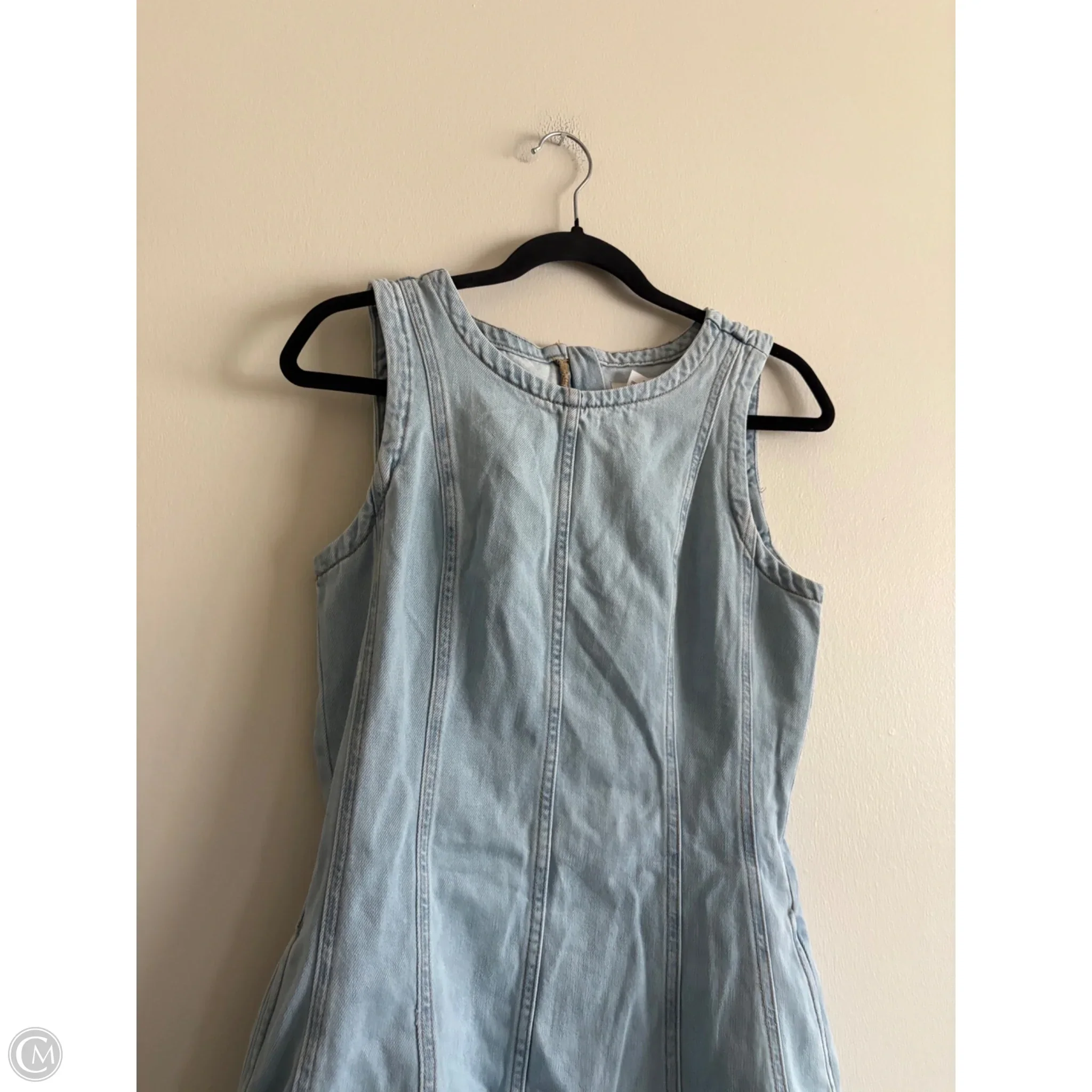 Dress Casual Midi By Free Assembly In Blue, Size: S - Image 3
