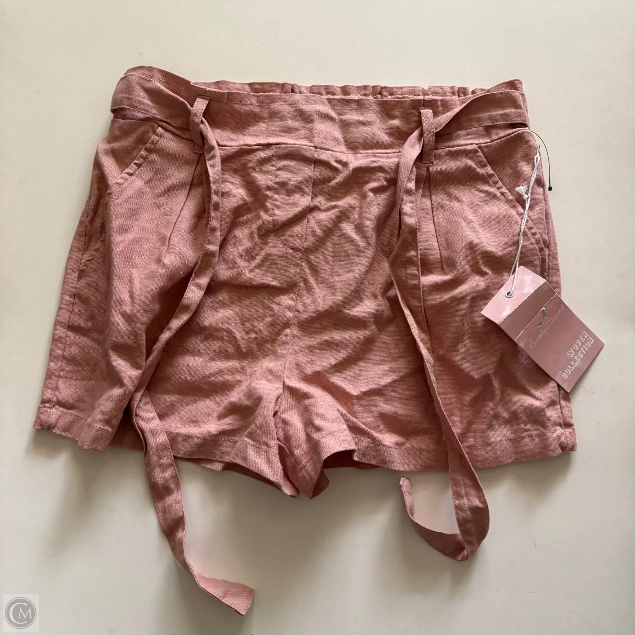 Shorts By Simply Blessed In Pink, Size: M - Image 1