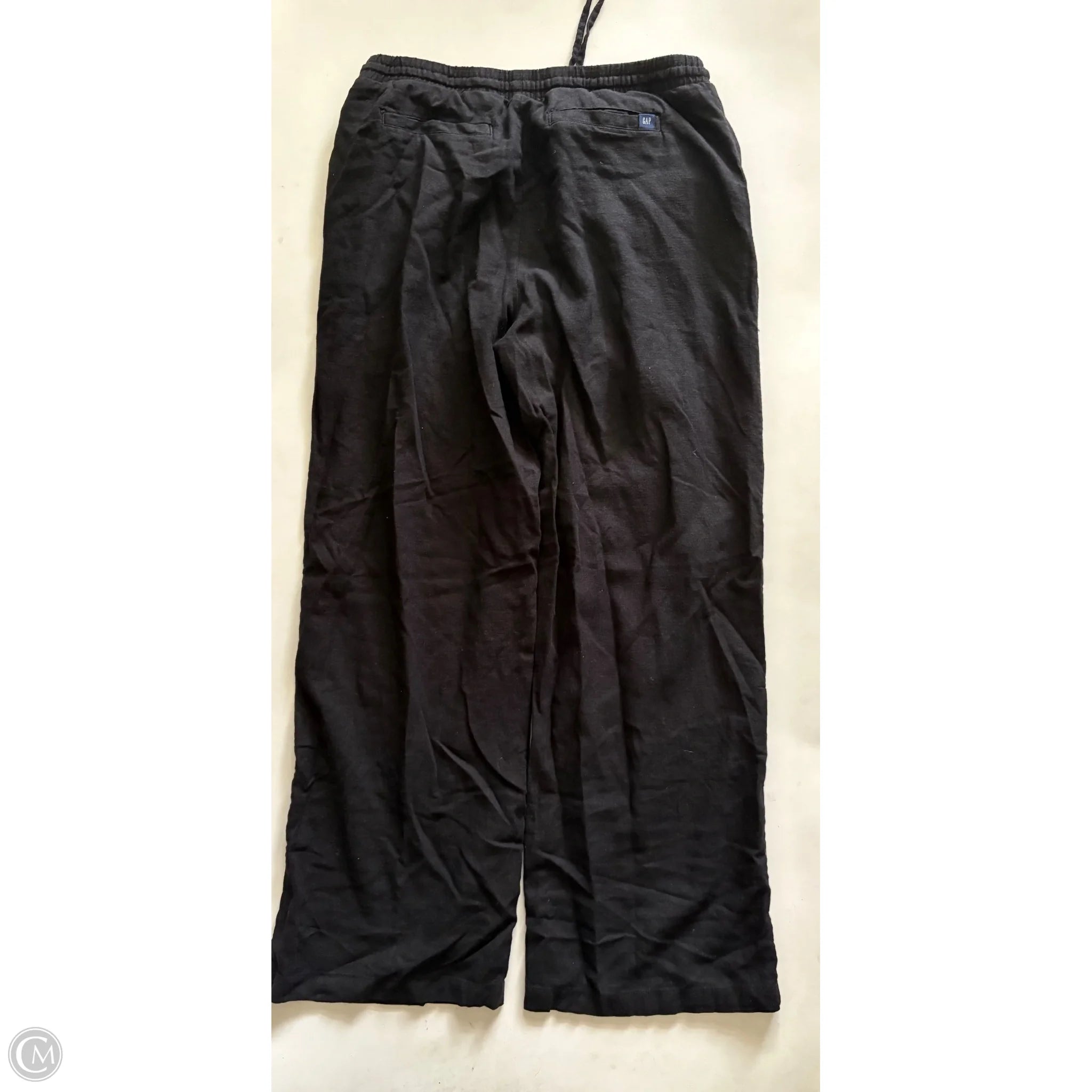 Pants Linen By Gap In Black, Size: M - Image 2