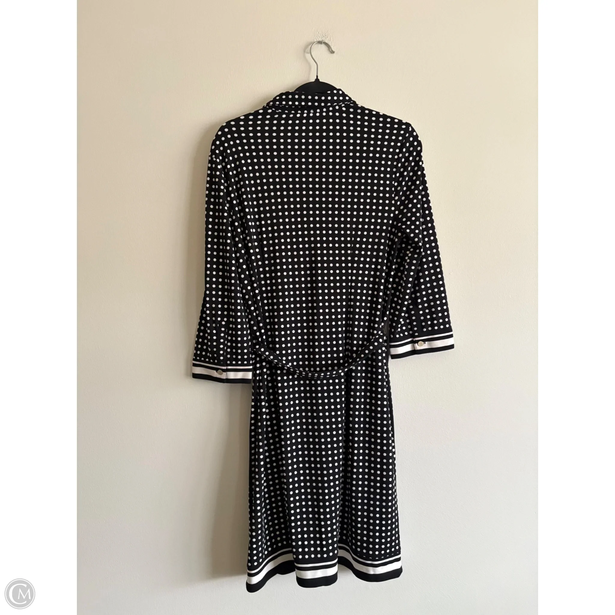 Dress Work By Talbots In Polkadot Pattern, Size: Lp - Image 2
