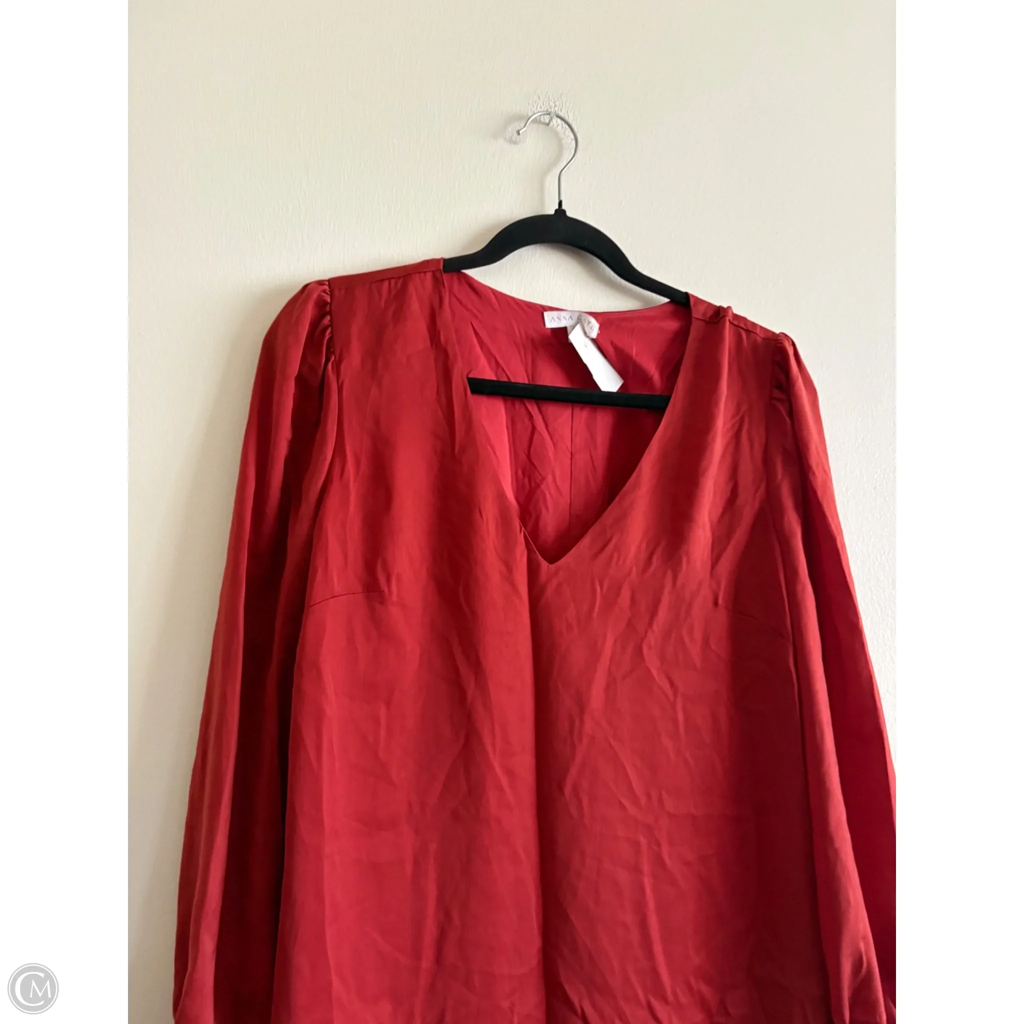 Dress Casual Midi By Anna Cate In Orange, Size: S - Image 3