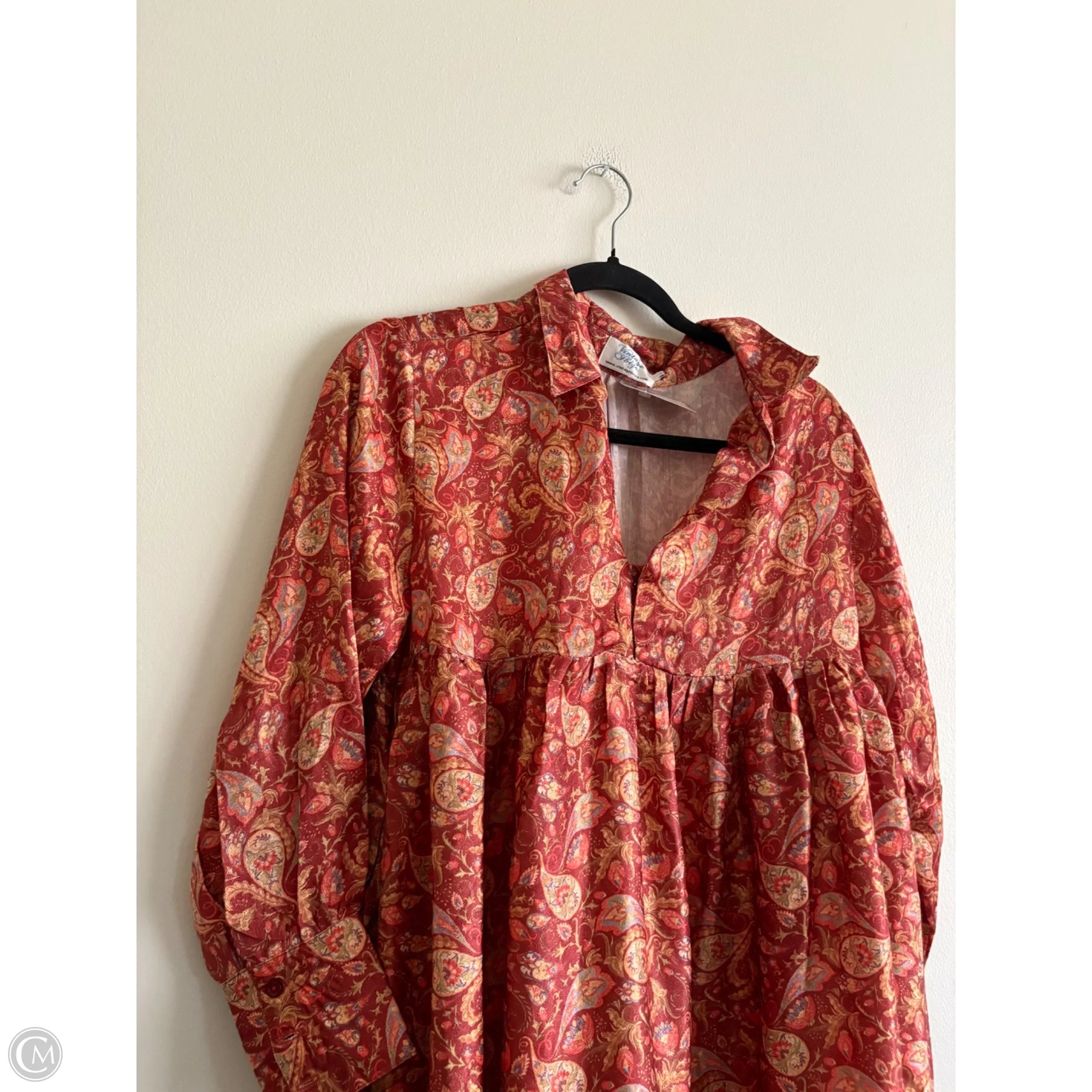 Dress Casual Short By Vintage In Floral Print, Size: M - Image 3