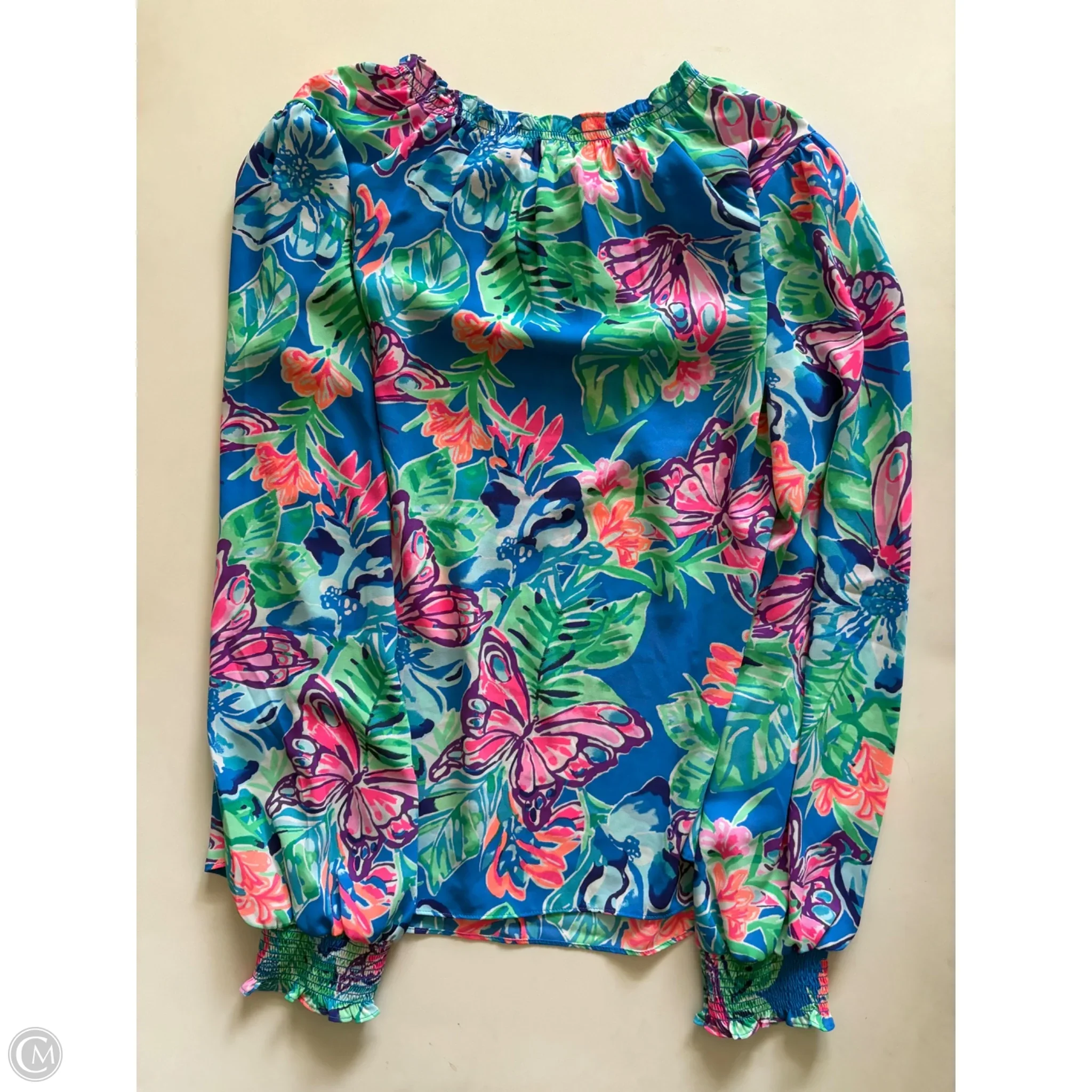 Blouse Designer By Lilly Pulitzer In Multi-colored, Size: M - Image 2