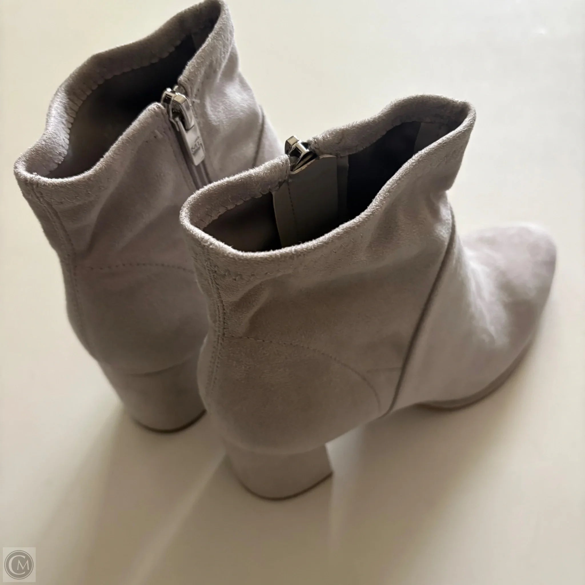 Boots Ankle Heels By Marc Fisher In Grey, Size: 8.5 - Image 2