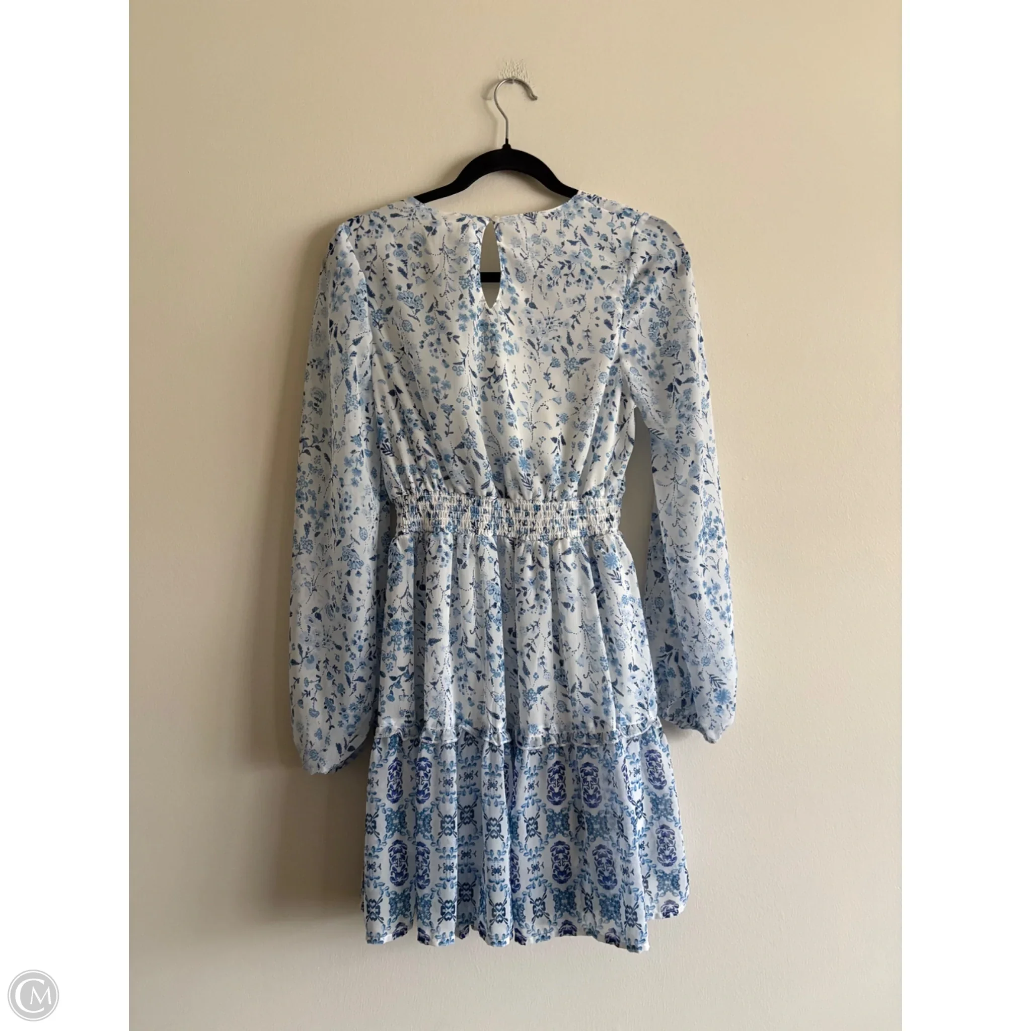Dress Casual Midi By Japna In Blue, Size: L - Image 2