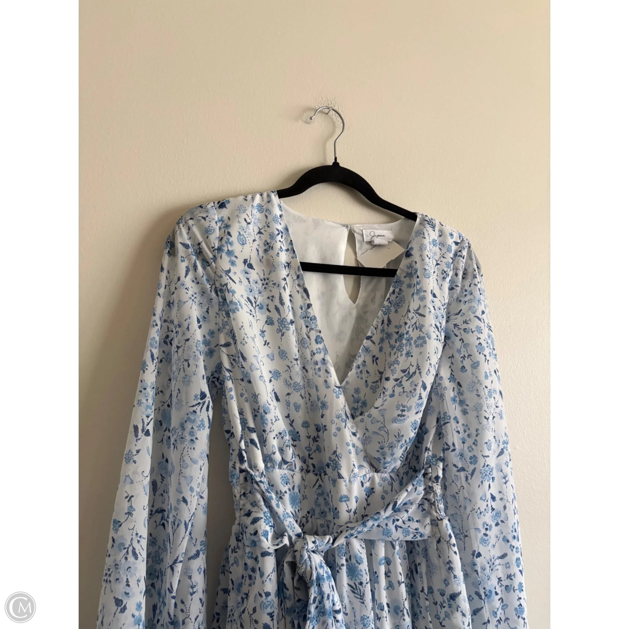 Dress Casual Midi By Japna In Blue, Size: L - Image 3