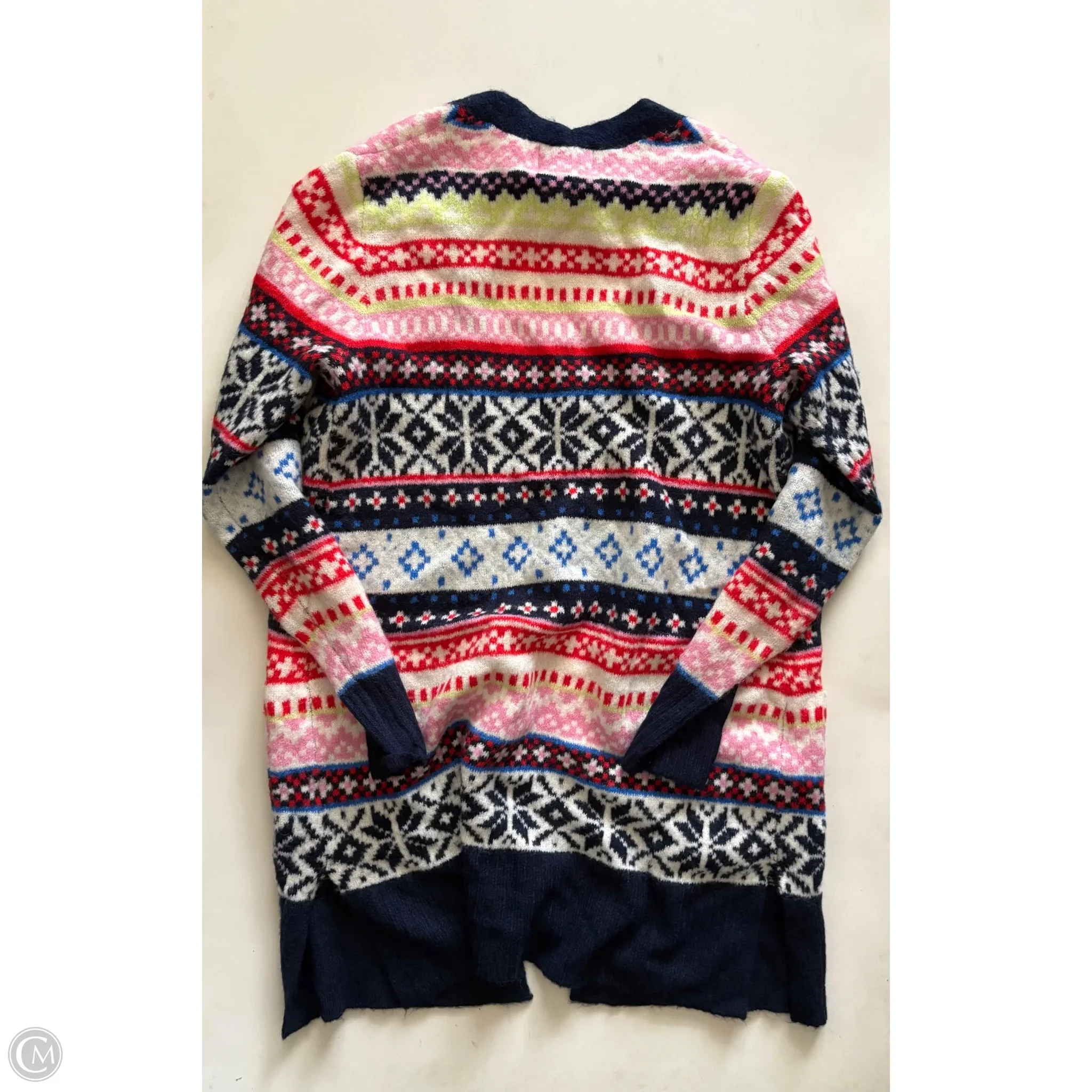 Sweater Cardigan By Old Navy In Multi-colored, Size: S - Image 2