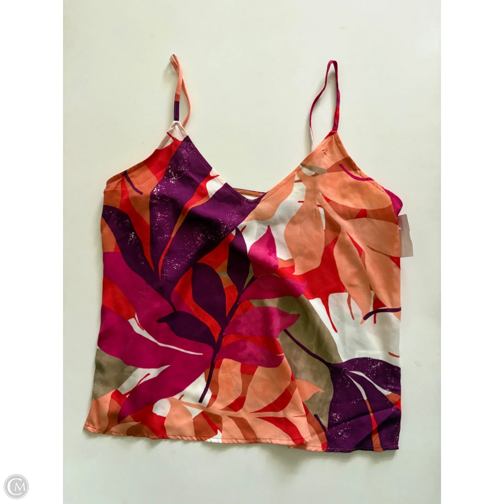 Tank Top By A New Day In Floral Print, Size: S - Image 1