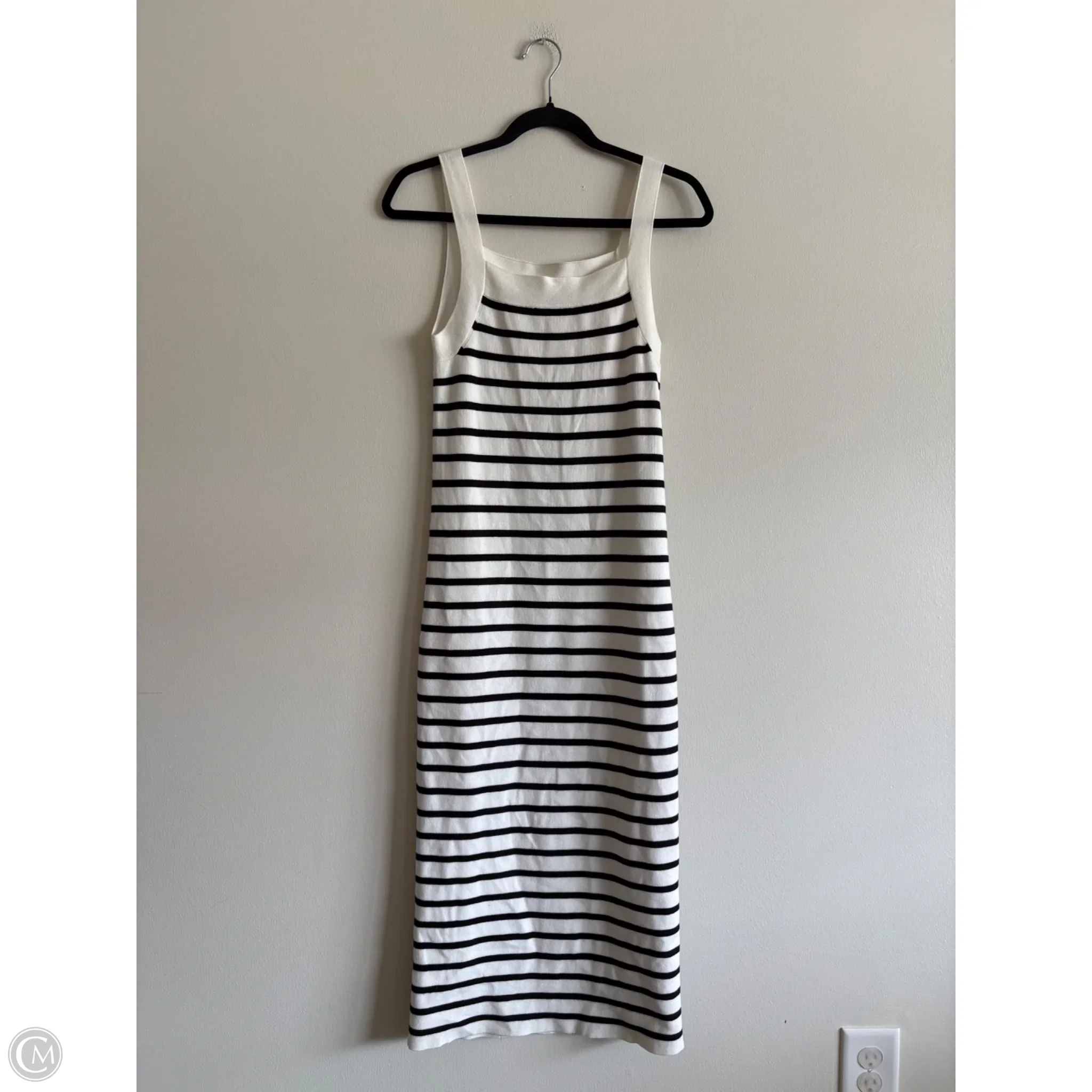 Dress Casual Maxi By Loft In Striped Pattern, Size: S
