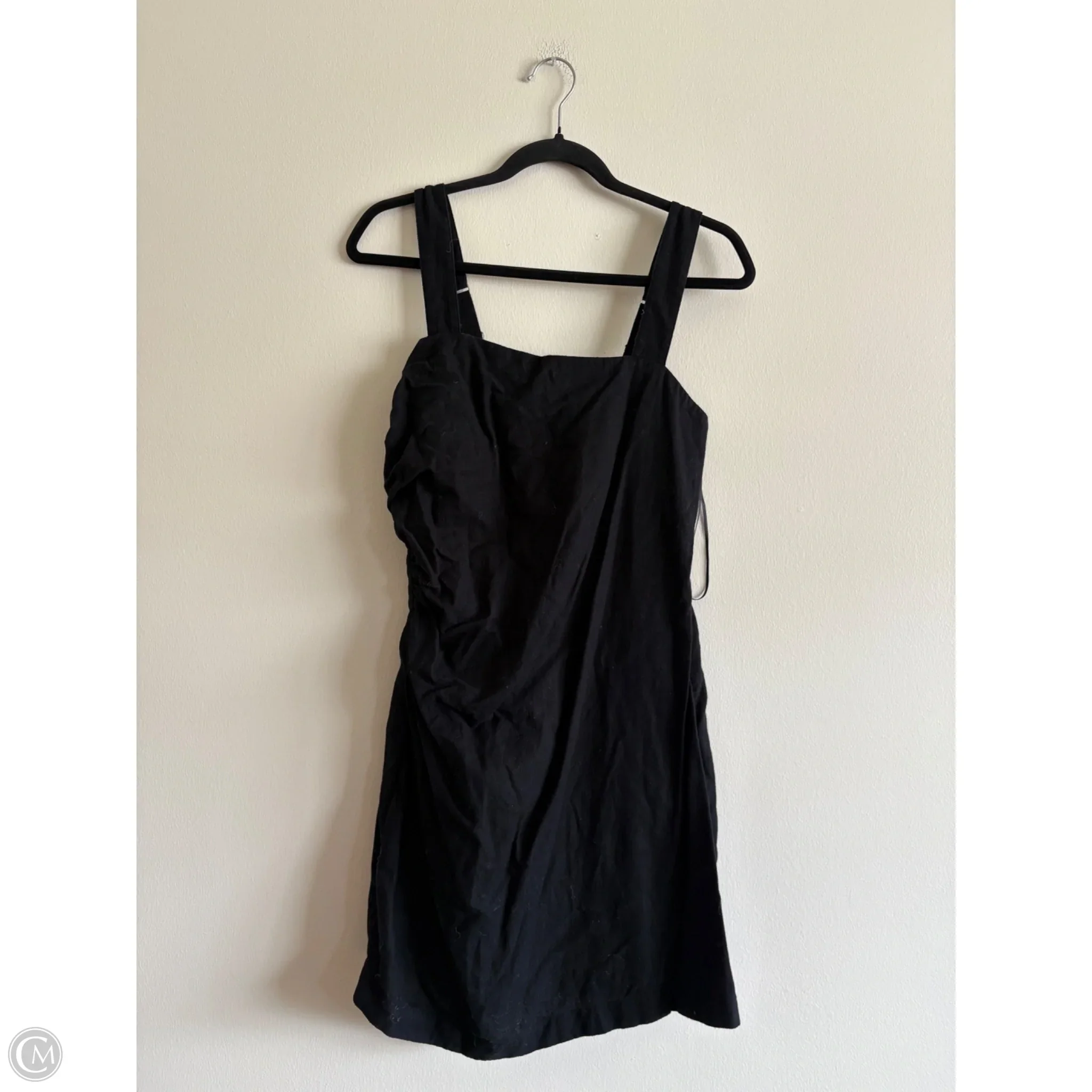 Dress Casual Midi By Abercrombie And Fitch In Black, Size: M