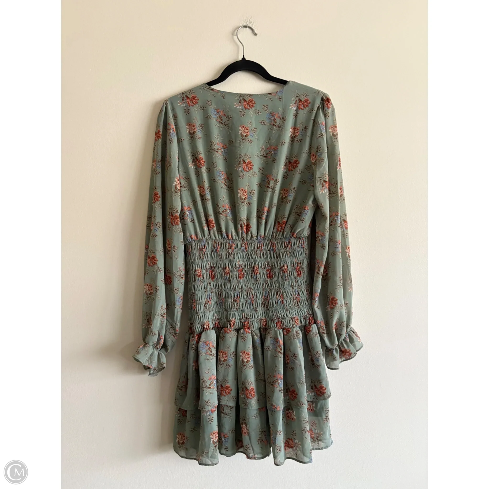 Dress Casual Midi By She + Sky In Green, Size: M - Image 2
