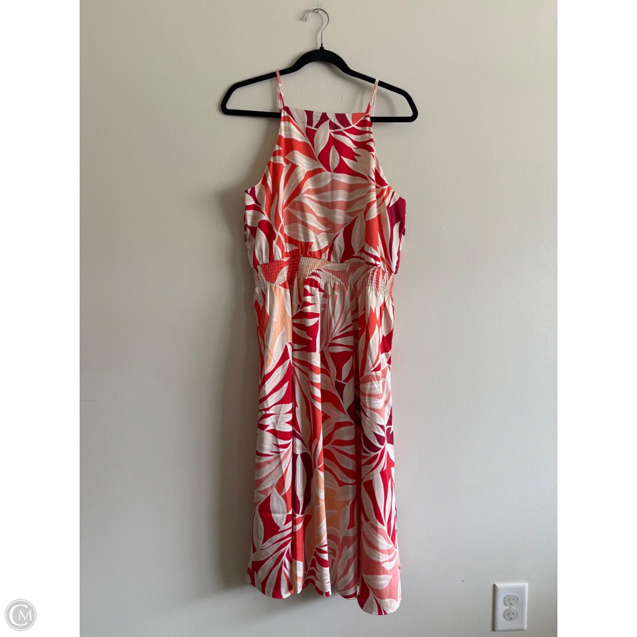 Dress Casual Maxi By Ann Taylor In Orange, Size: Lp - Image 1