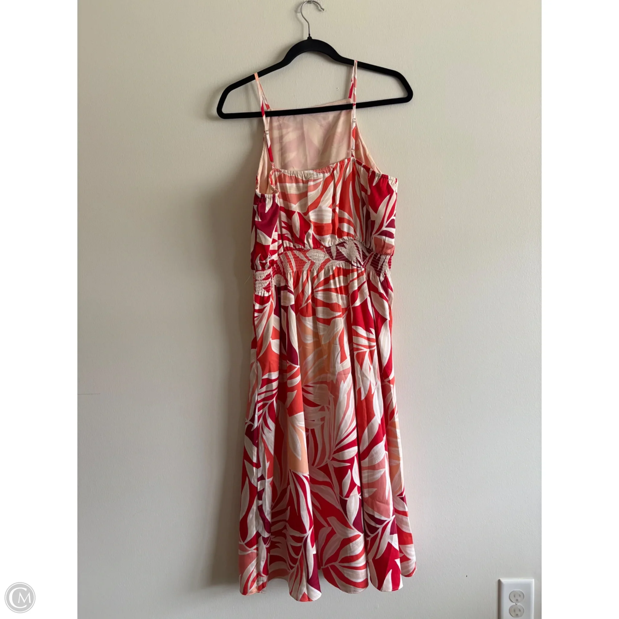 Dress Casual Maxi By Ann Taylor In Orange, Size: Lp - Image 2