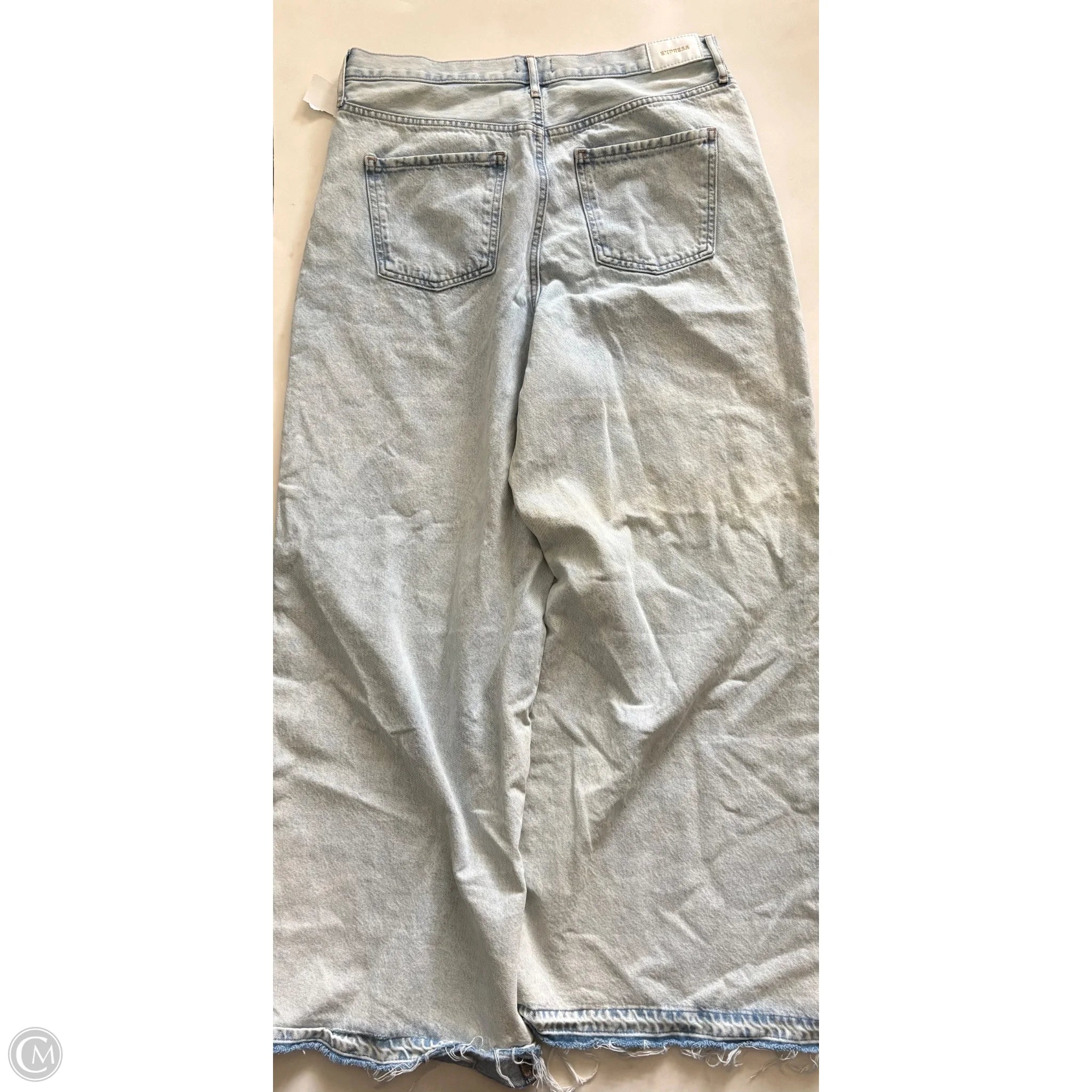Jeans Wide Leg By Express In Blue, Size: 14 - Image 2