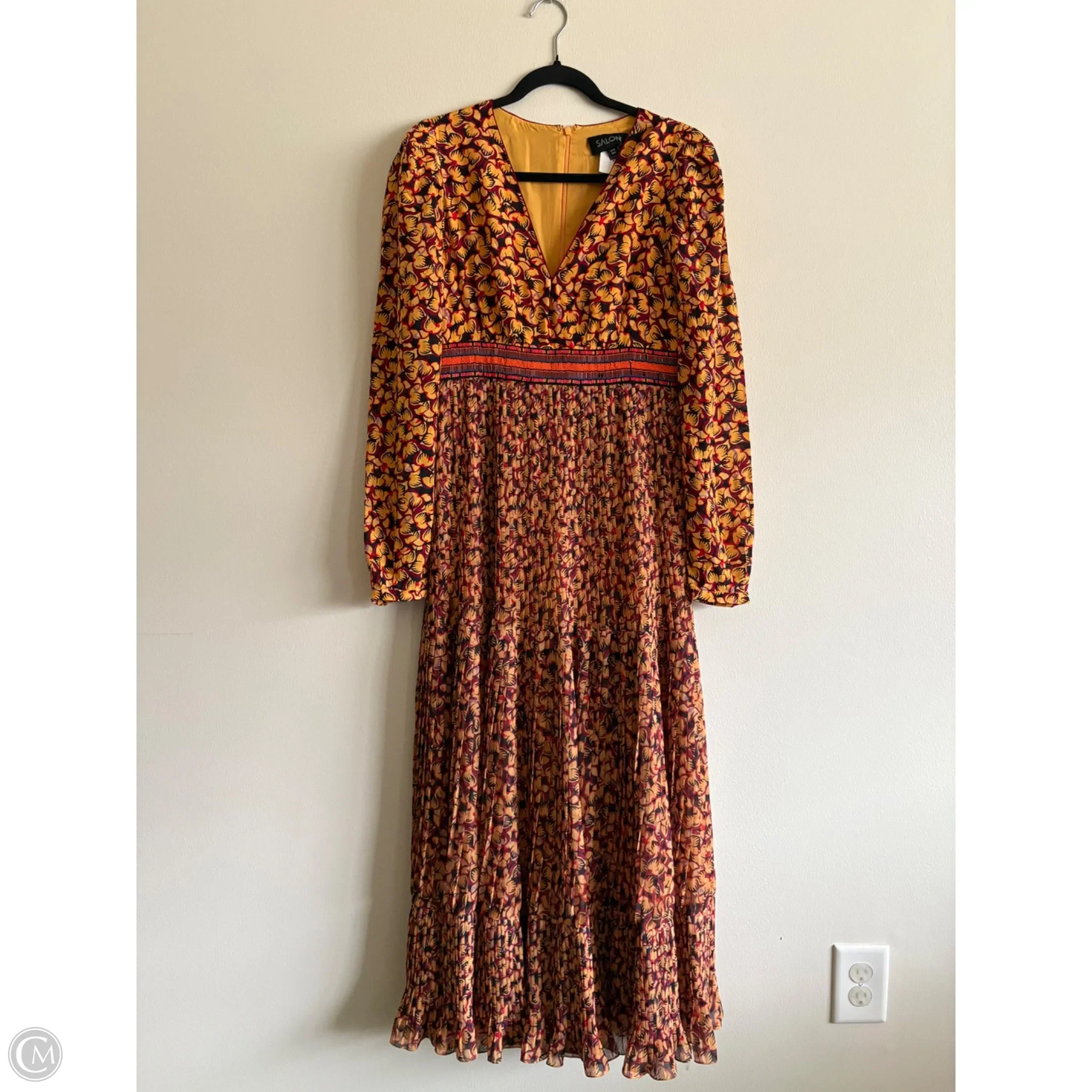 Dress Casual Maxi By saloni In Multi-colored, Size: 6 - Image 1