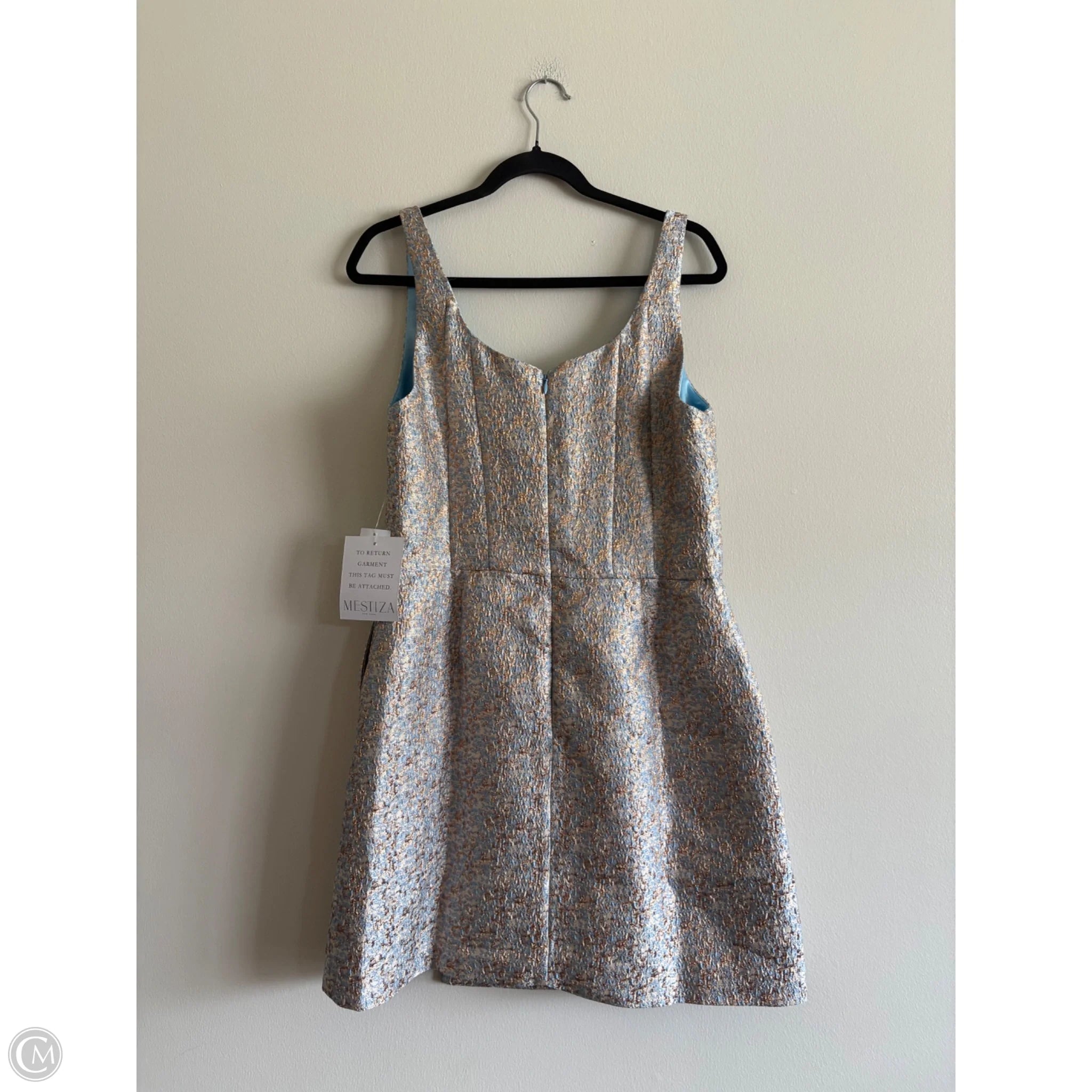 Dress Party Midi By Mestiza In Blue, Size: 14 - Image 2