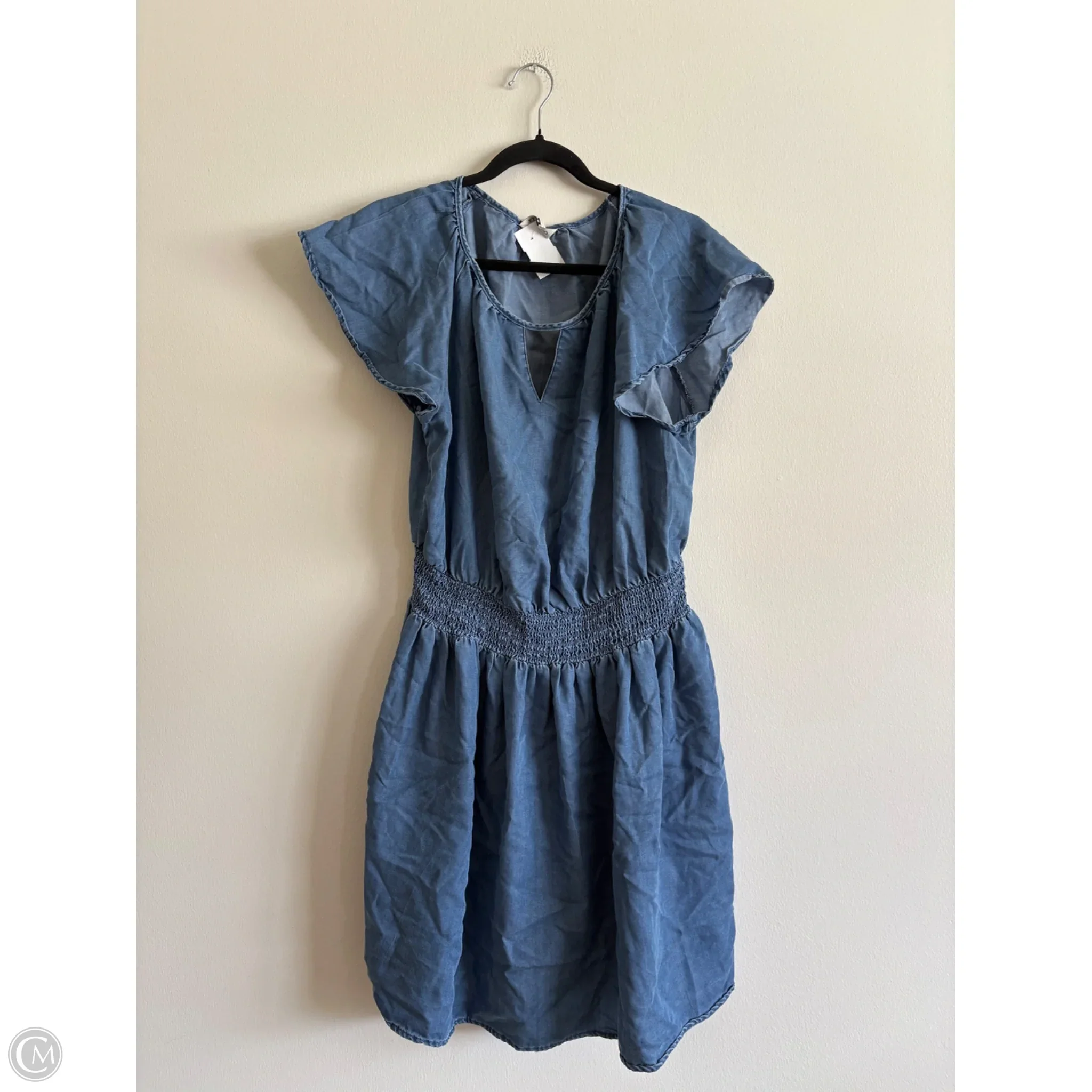 Dress Casual Midi By Frye And Co In Blue, Size: L - Image 1