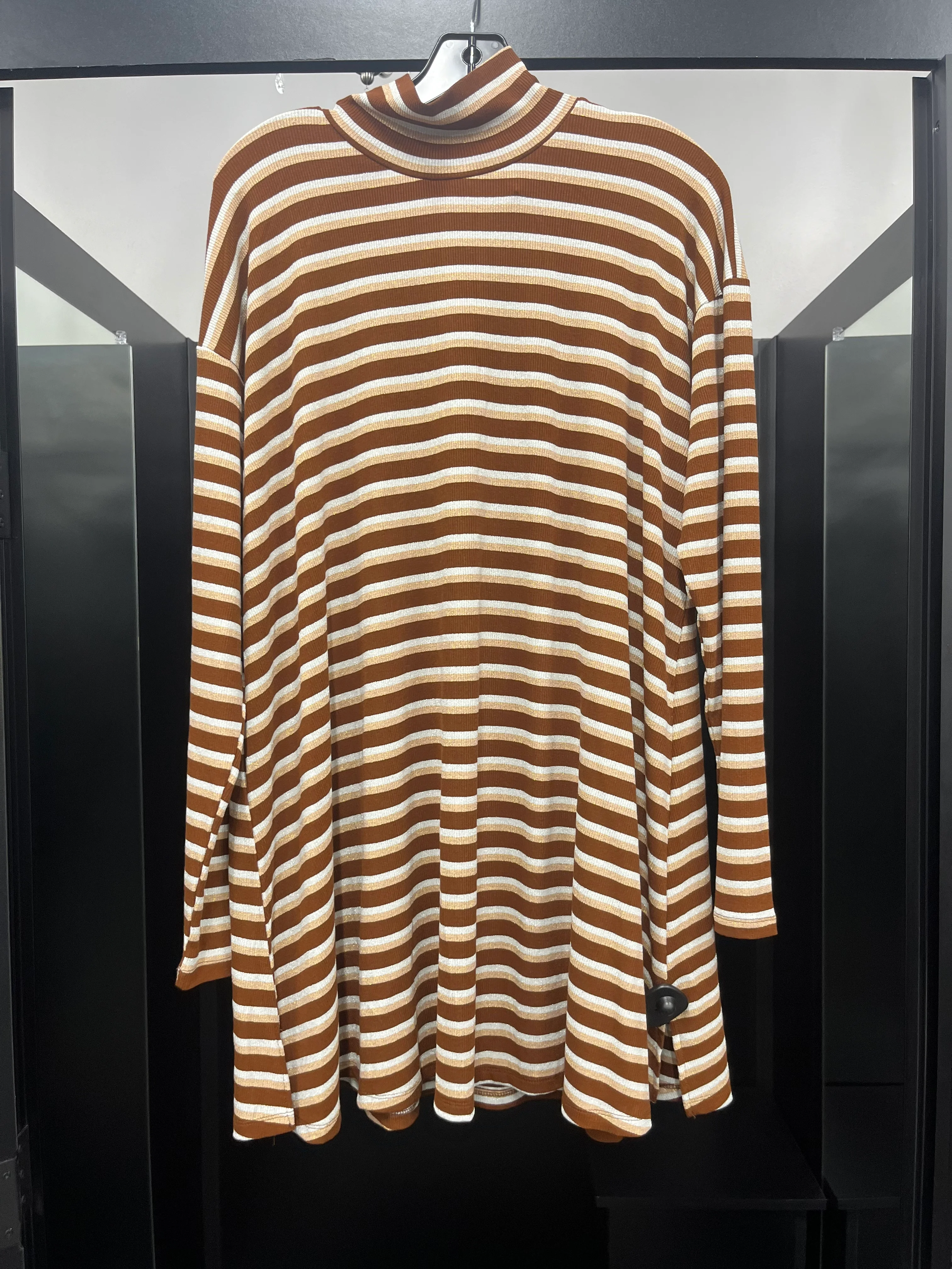 Striped Dress Casual Short Umgee, Size M
