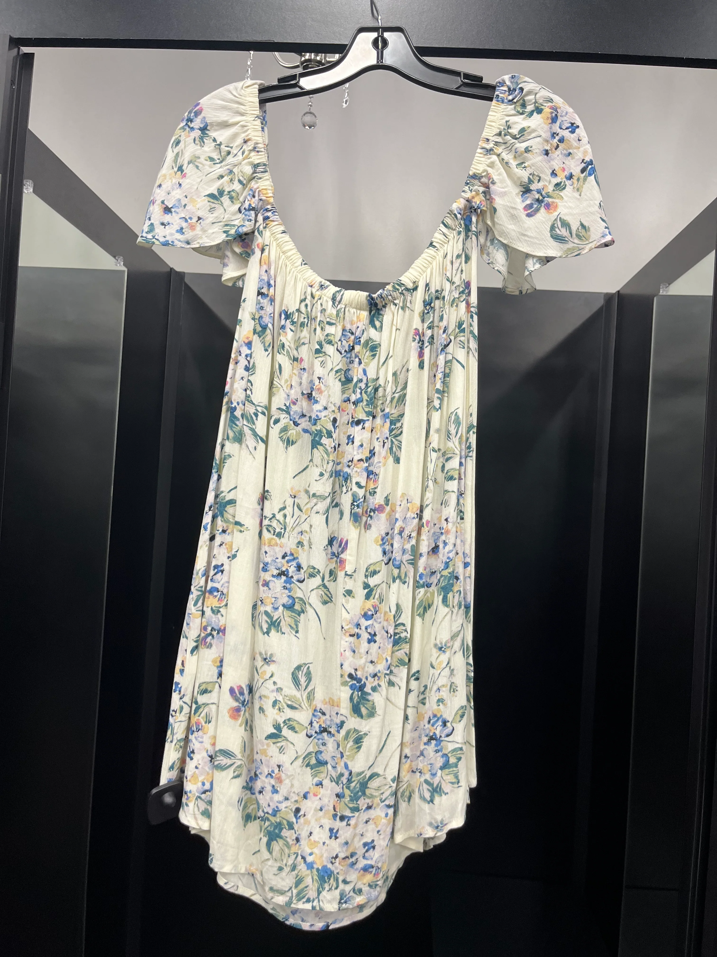 Floral Blouse Short Sleeve Tobi, Size S - Image 2
