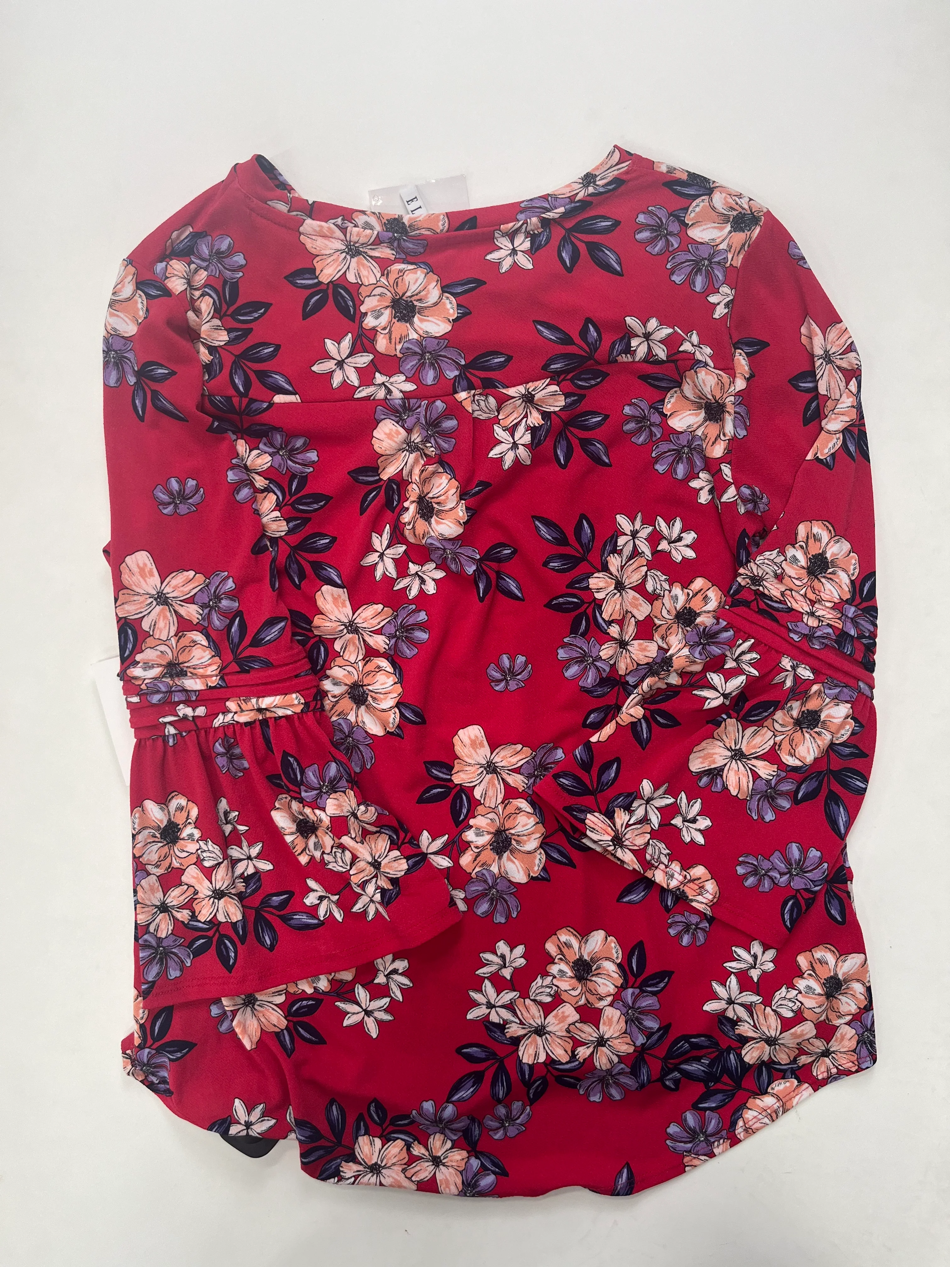 Blouse 3/4 Sleeve By Elle NWT  Size: M - Image 2