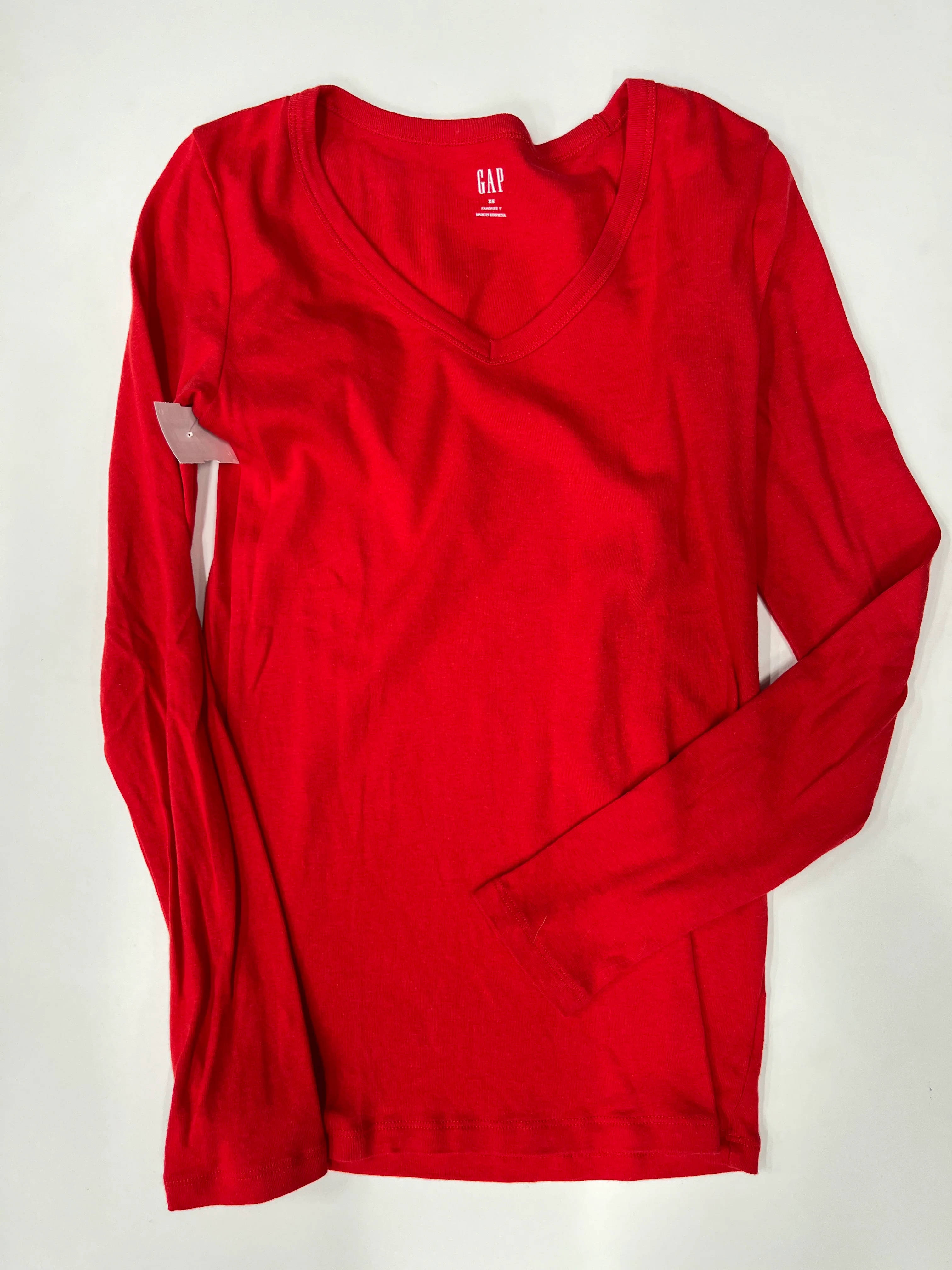 Top Long Sleeve Basic By Gap  Size: Xs - Image 1