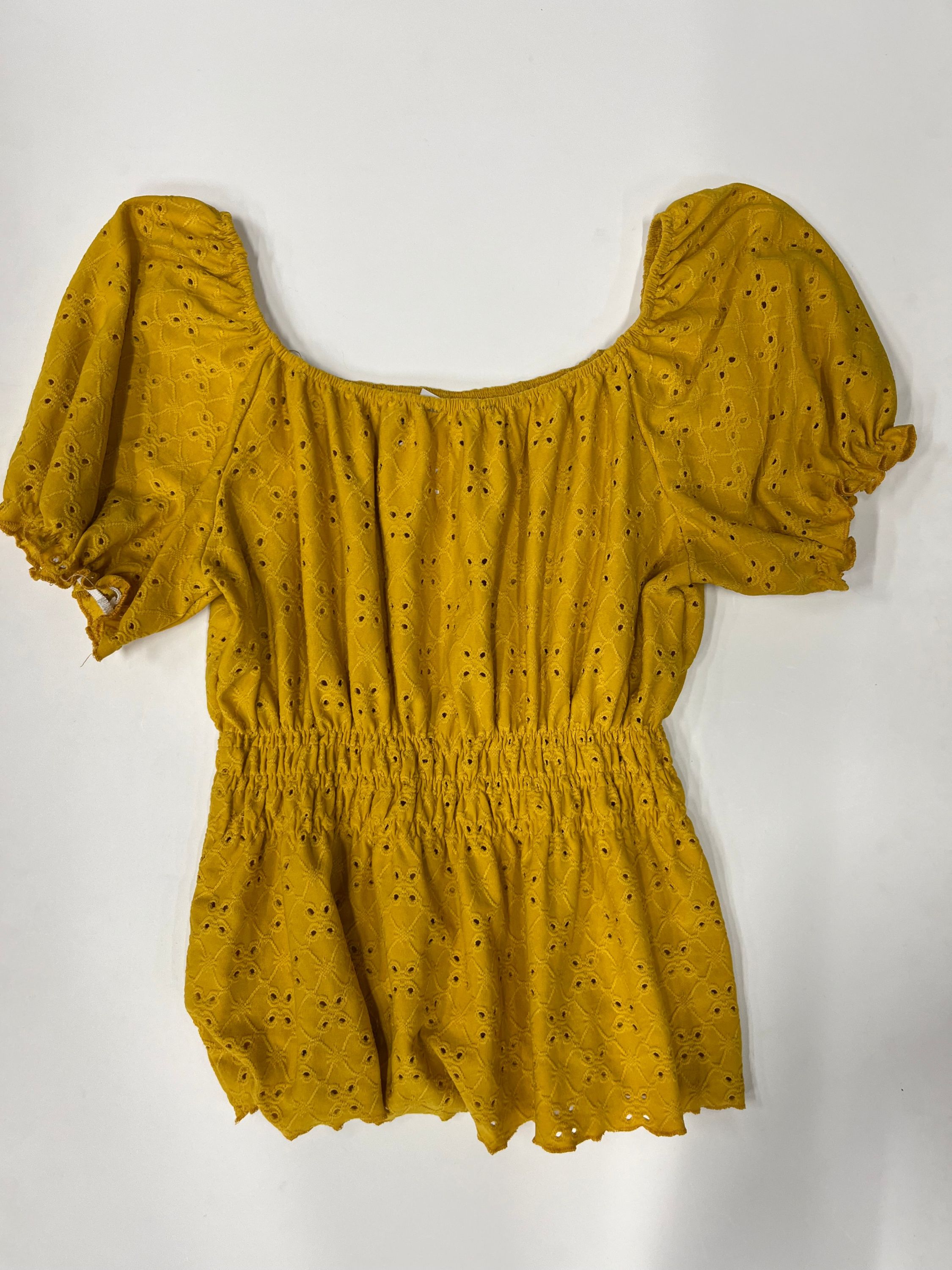 Blouse Short Sleeve By Lavish  Size: M - Image 2