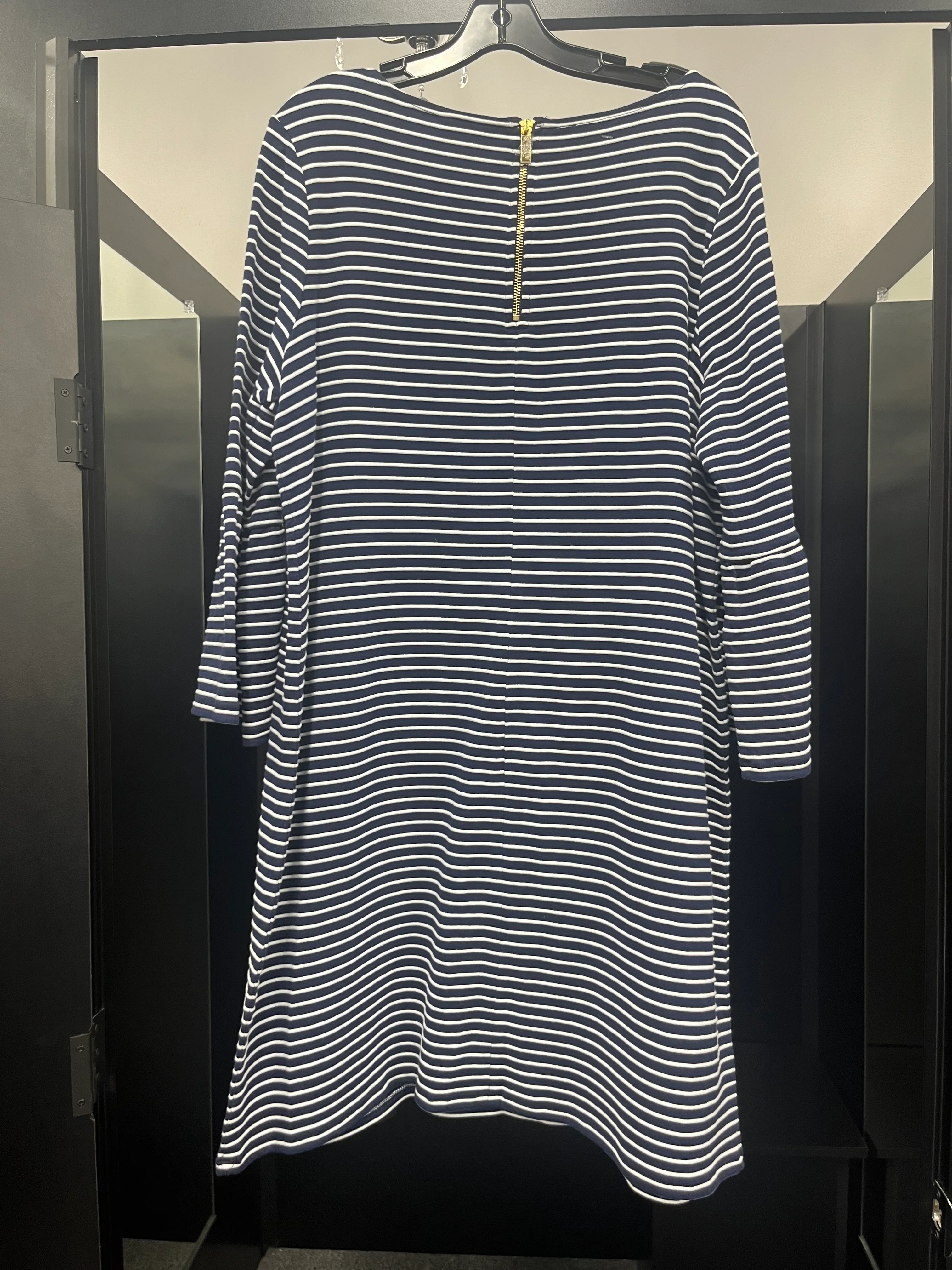 Striped Dress Casual Midi Crown And Ivy, Size Xl - Image 2
