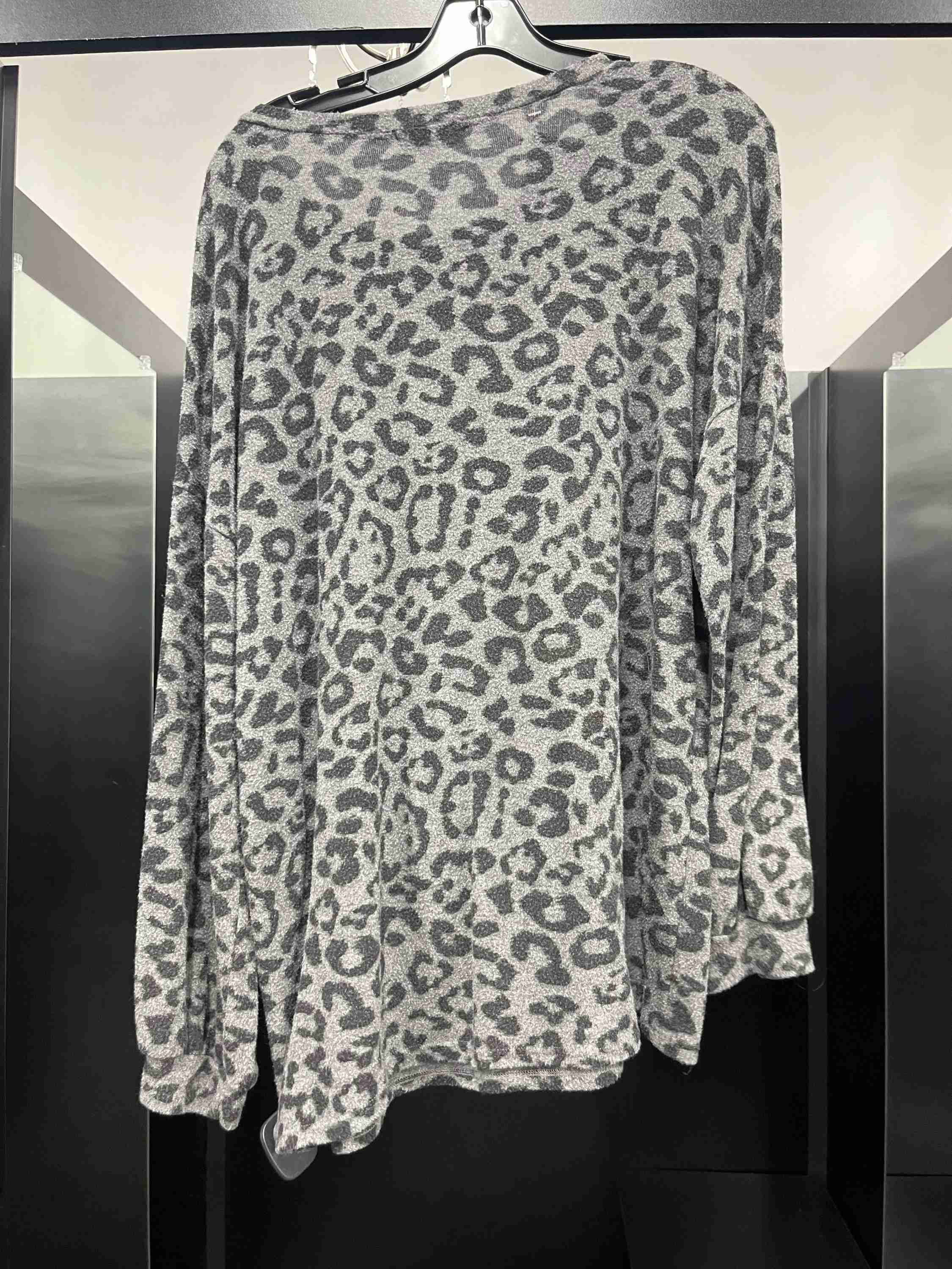 Sweater By Cream & Sugar In Animal Print, Size: M - Image 2