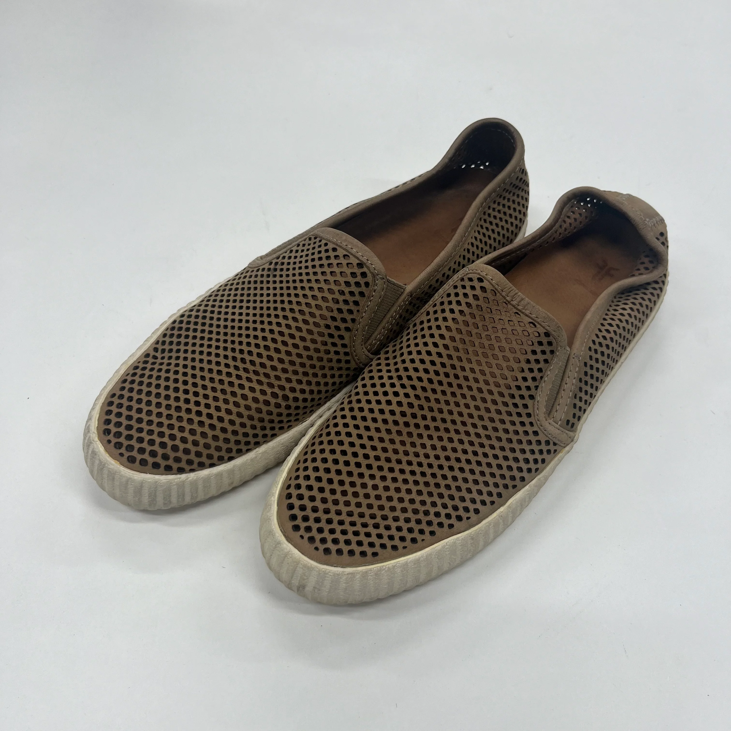 Tan Shoes Flats Espadrille Frye, Size 6.5 - Image 1