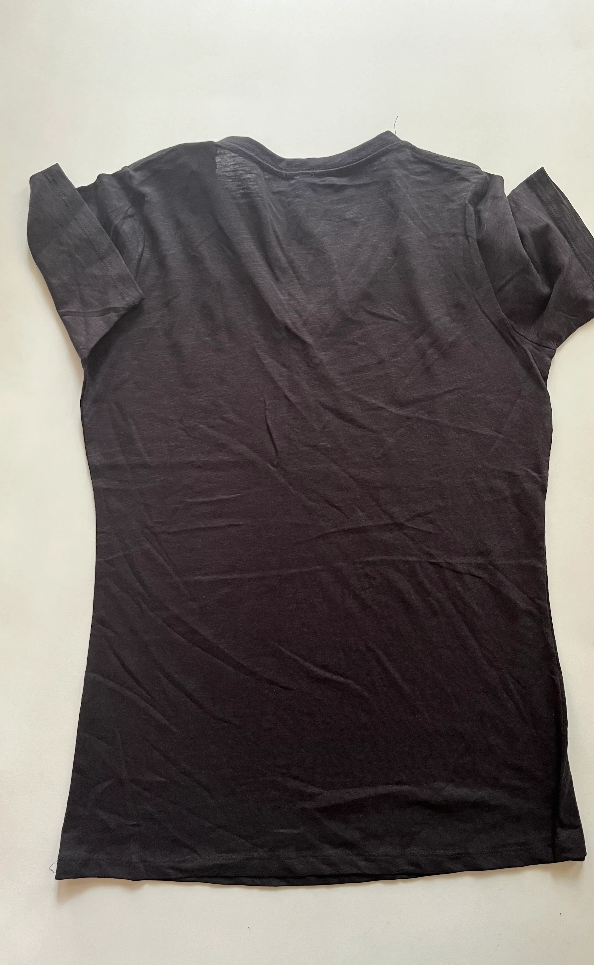 Black Top Short Sleeve Basic Cmf, Size Xl - Image 2
