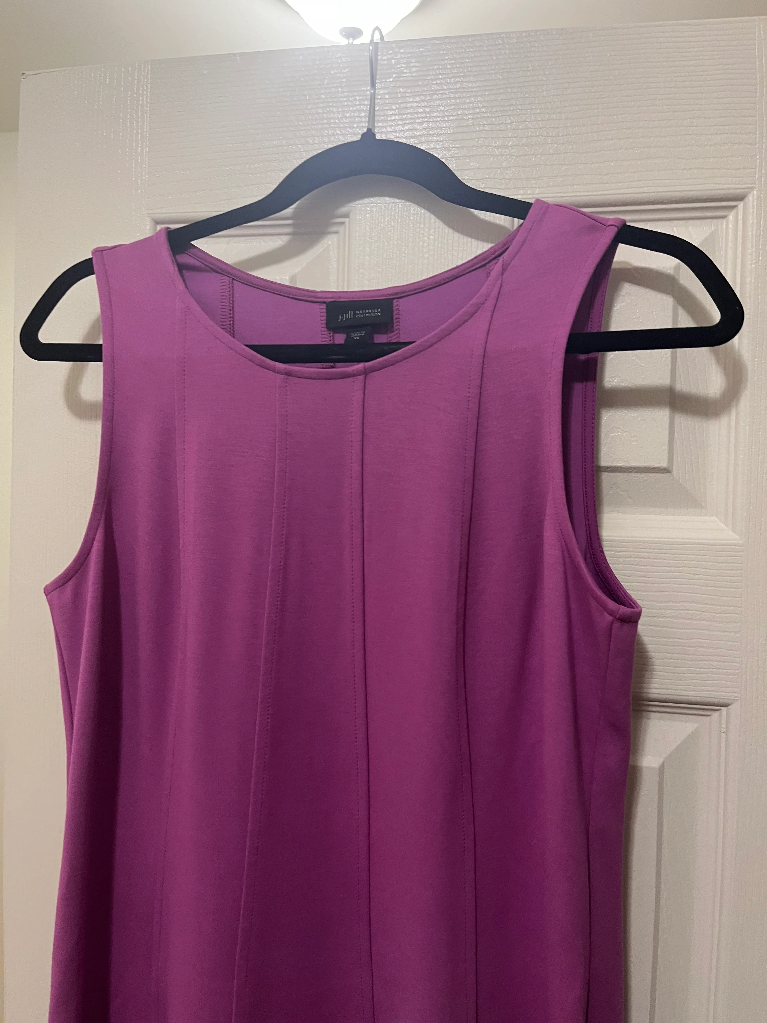 Purple Dress Casual Midi J Jill NWT, Size Xs - Image 3