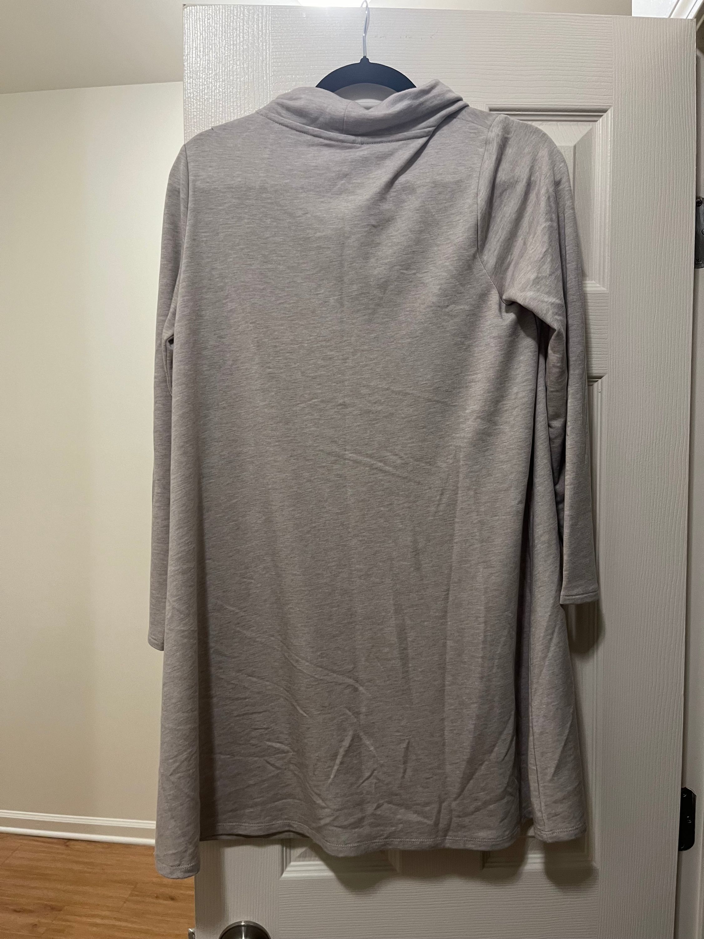 Oatmeal Top Long Sleeve Pure Jill, Size S - Image 2