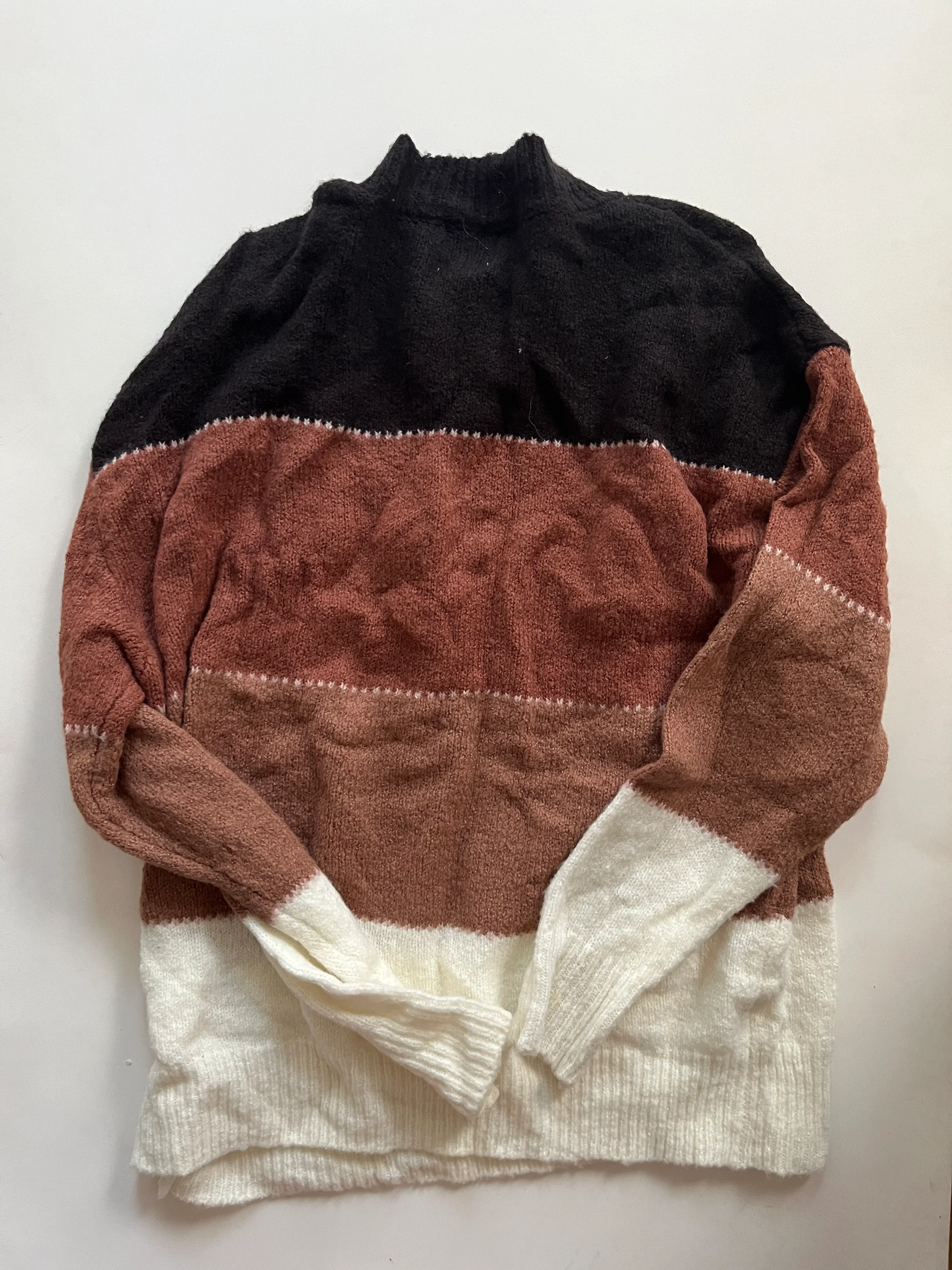 Brown Sweater Like Love, Size S - Image 2