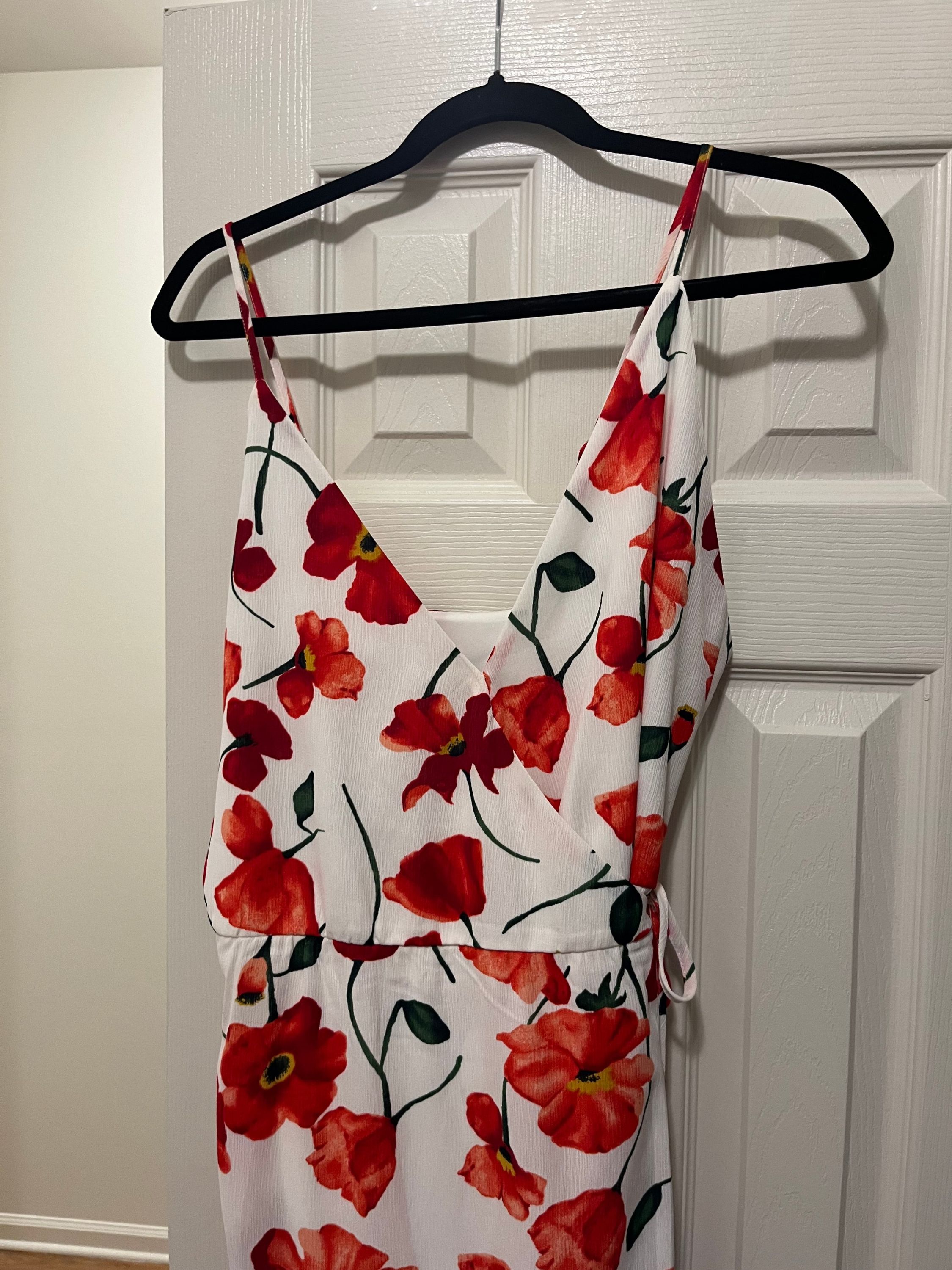 Floral Dress Casual Maxi GB, Size L - Image 3