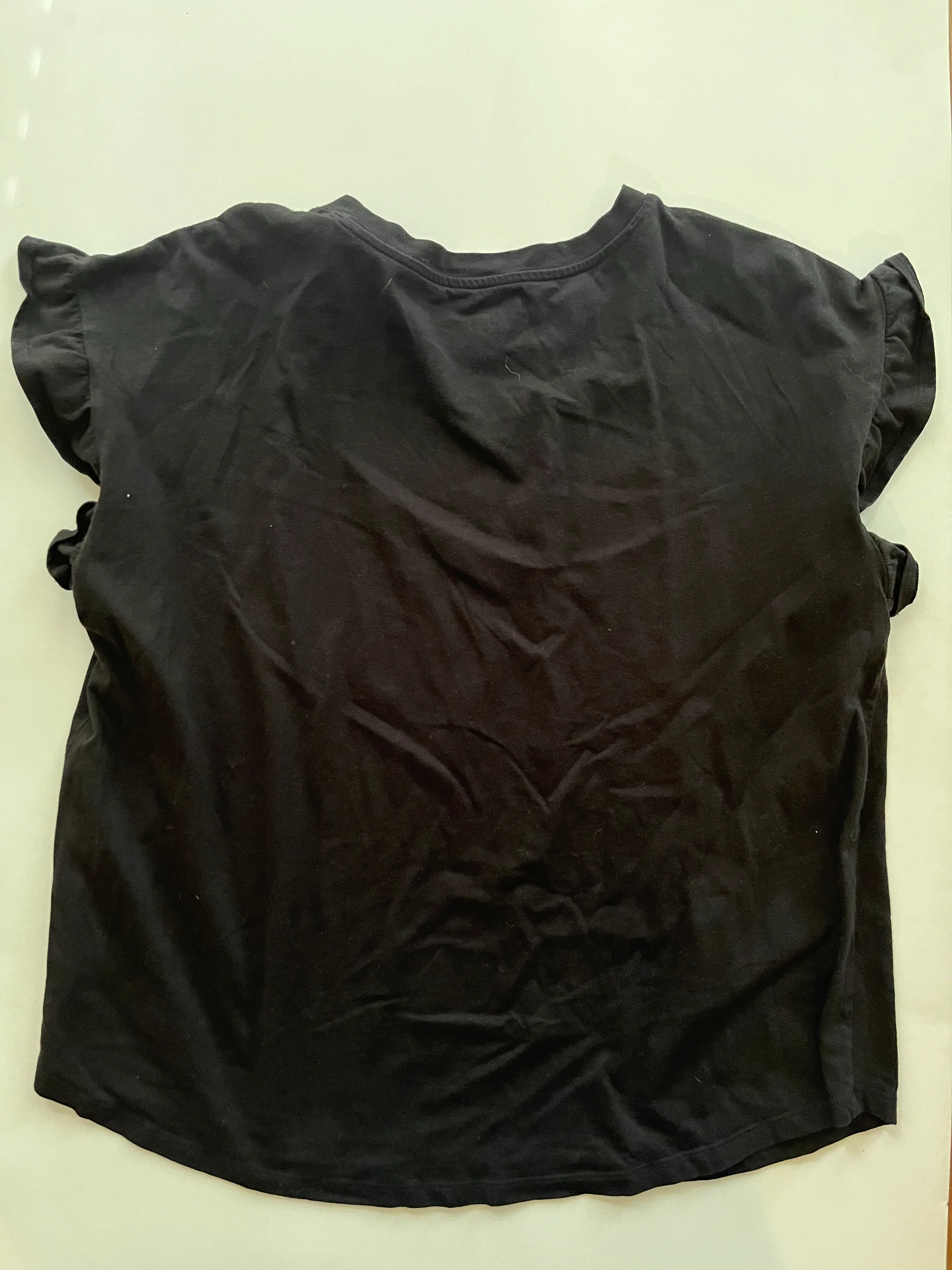 Black Top Short Sleeve Basic Crown And Ivy, Size Xl - Image 2